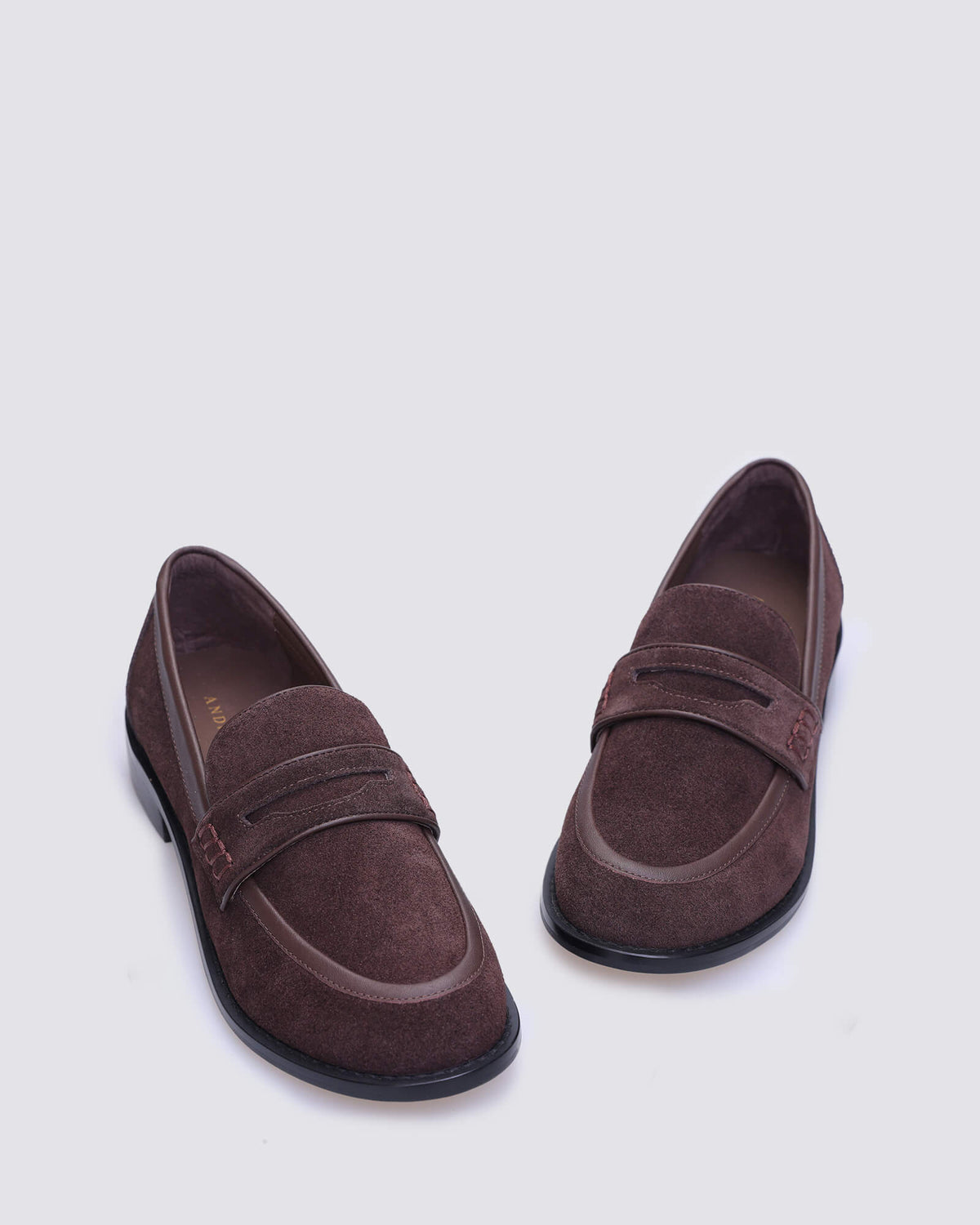 JUMP LOAFERS CHOCOLATE SUEDE