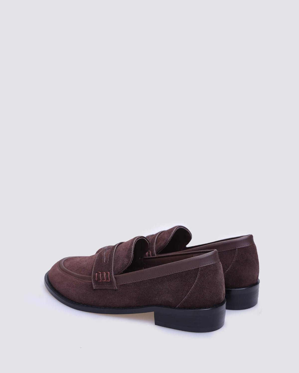 JUMP LOAFERS CHOCOLATE SUEDE