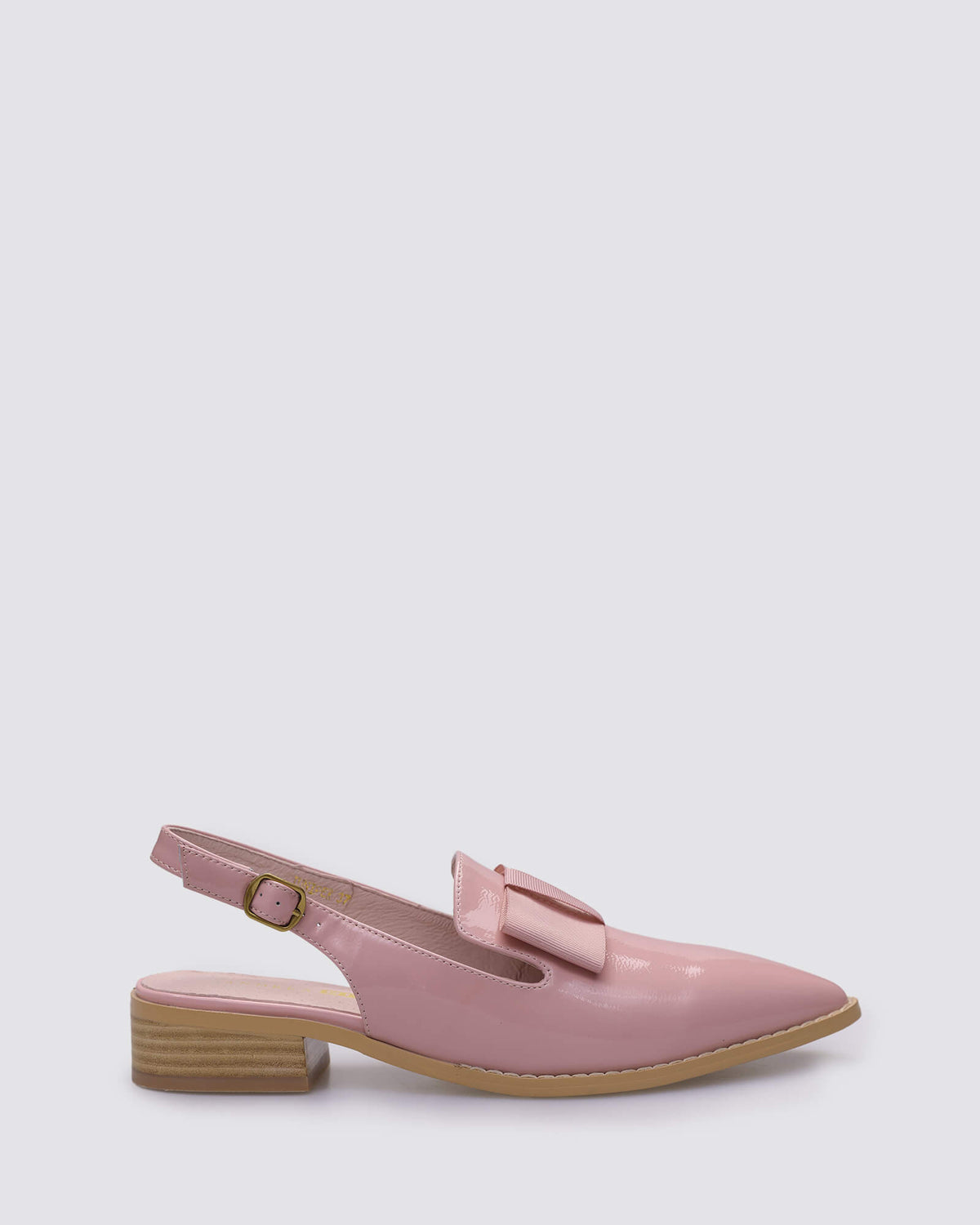 JUNIPER SLINGBACK FLATS PINK PATENT/PINK