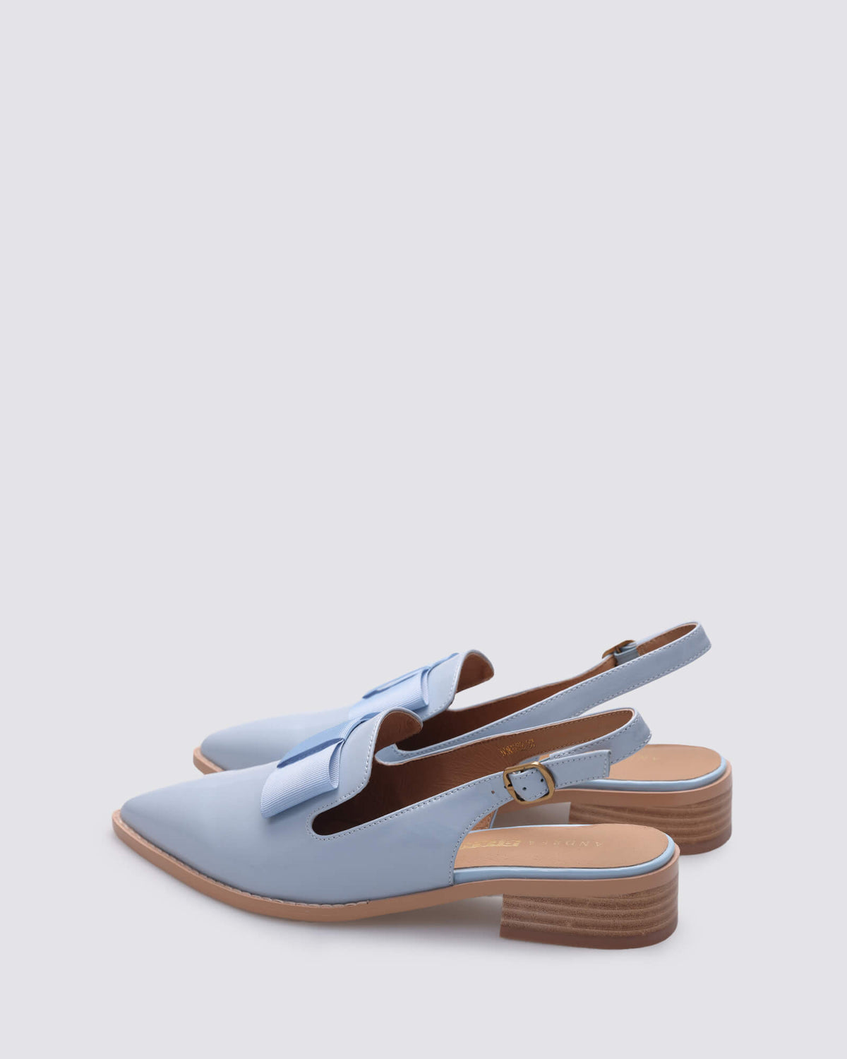 JUNIPER SLINGBACK FLATS SKY BLUE PATENT/BLUE