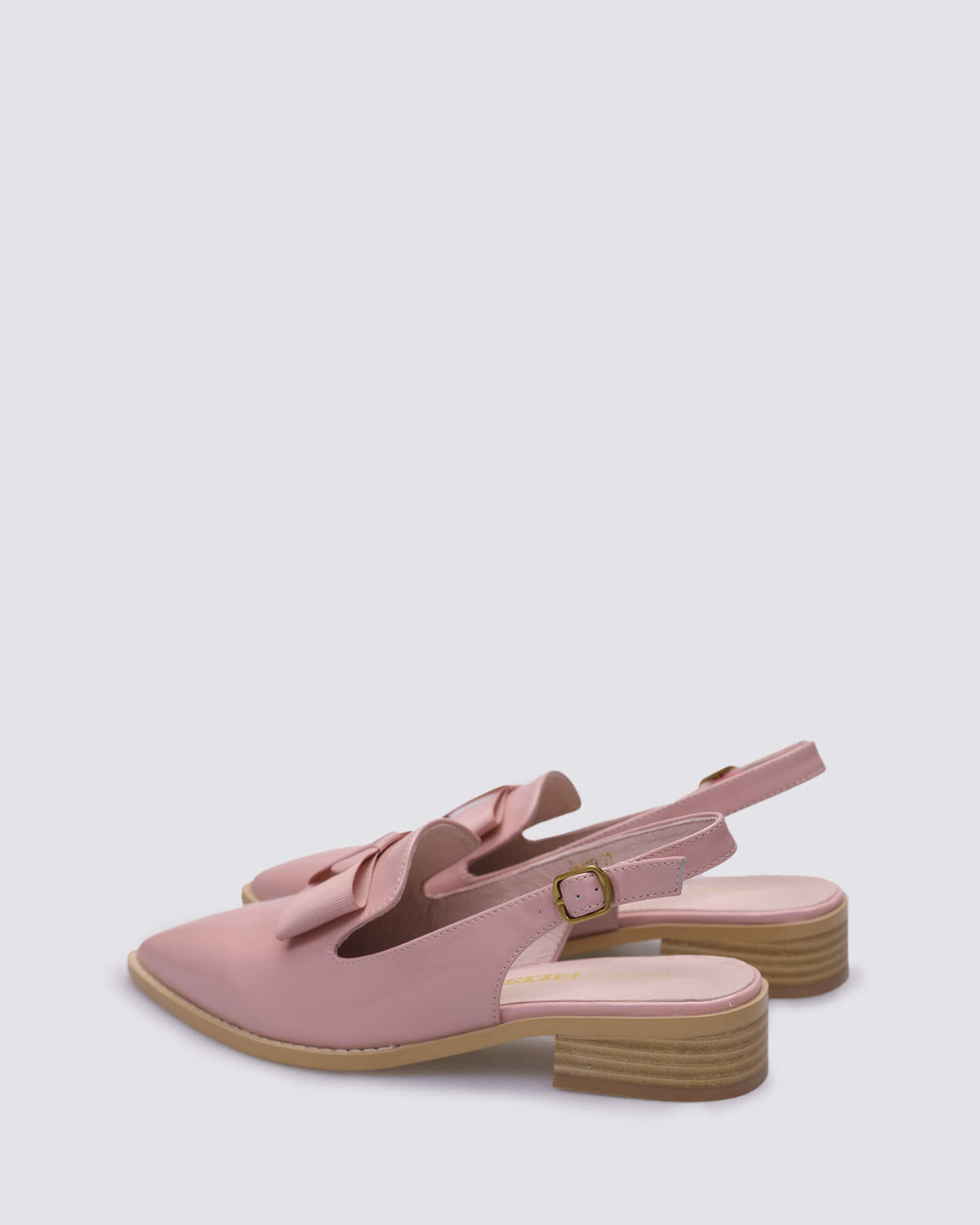 JUNIPER SLINGBACK FLATS PINK PATENT/PINK
