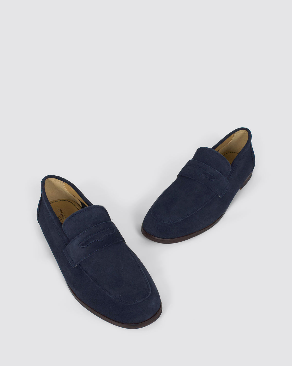 COUPE MENS LOAFERS OCEAN SUEDE