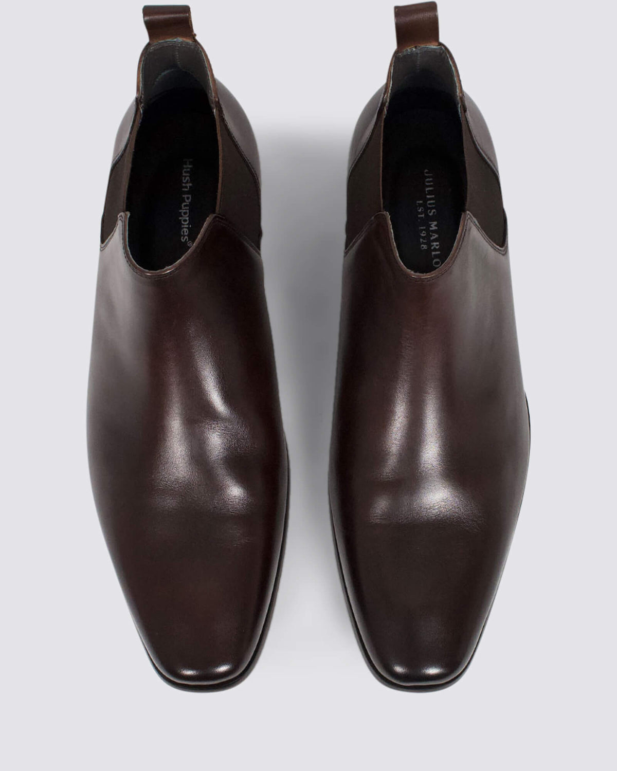 KICK DRESS BOOTS MOCHA LEATHER