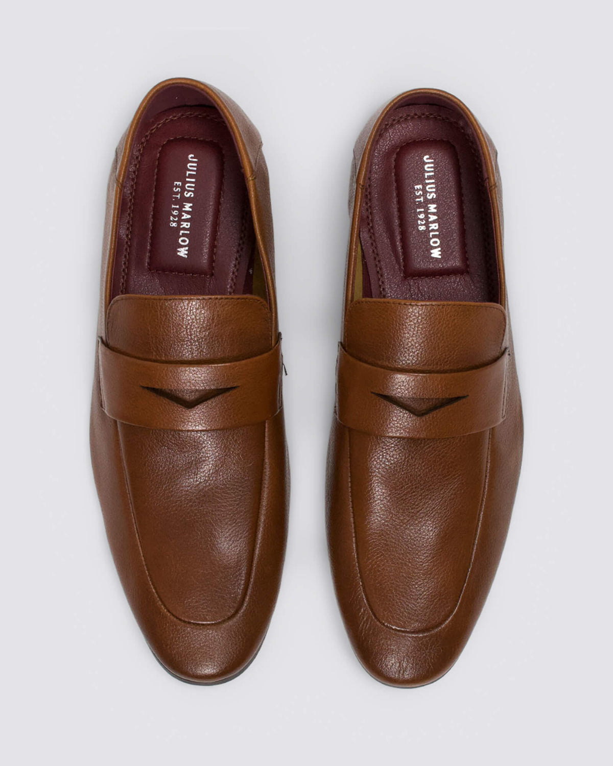 LUXE MENS LOAFERS DARK TAN