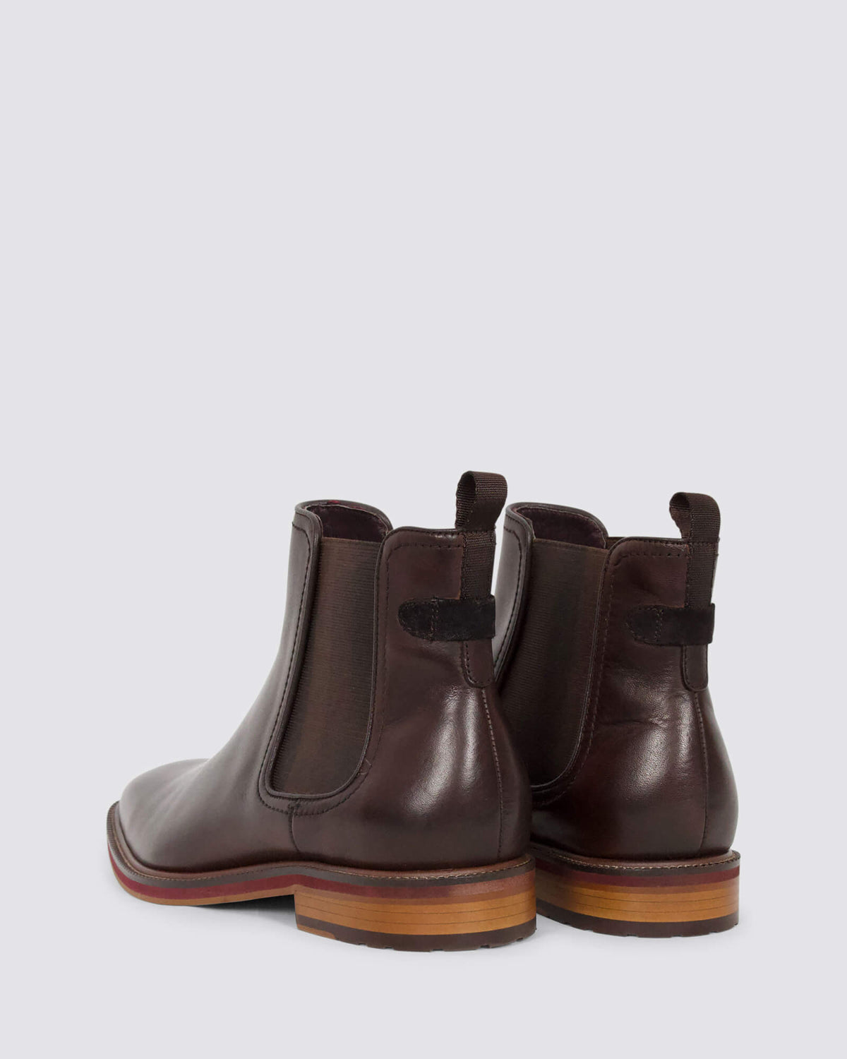SCUTTLE CHELSEA BOOTS MOCHA LEATHER