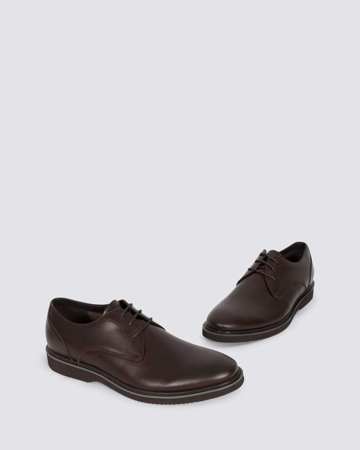 VALID DRESS SHOES BROWN LEATHER