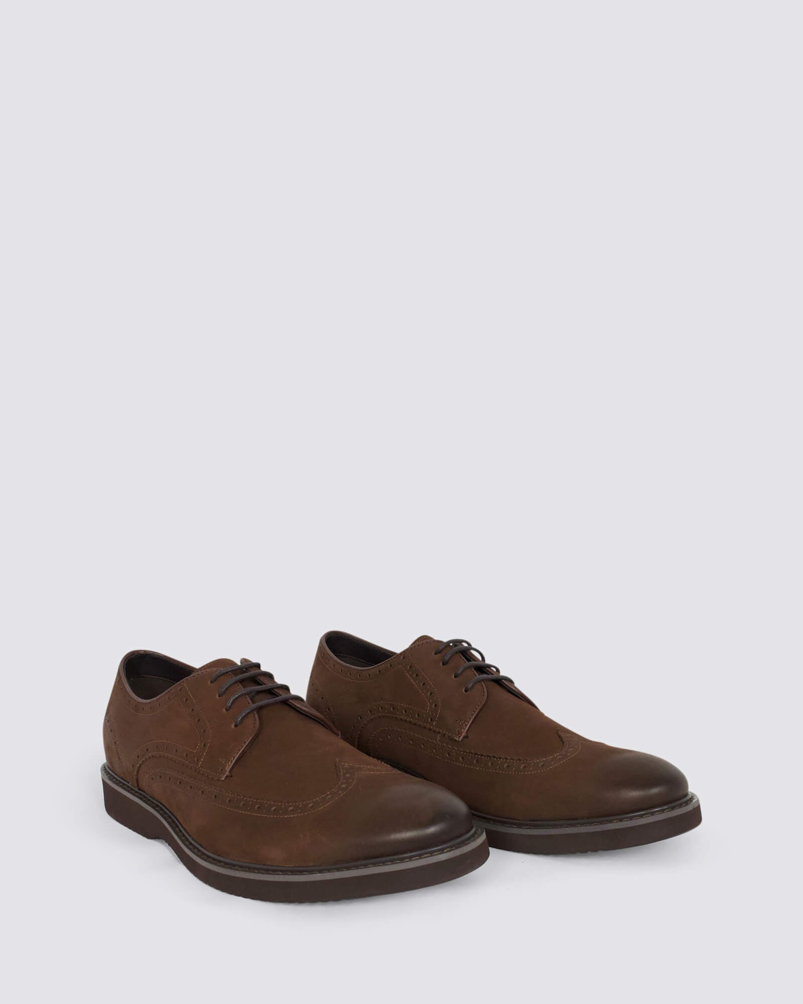 VAULT DRESS SHOES BROWN NUBUCK