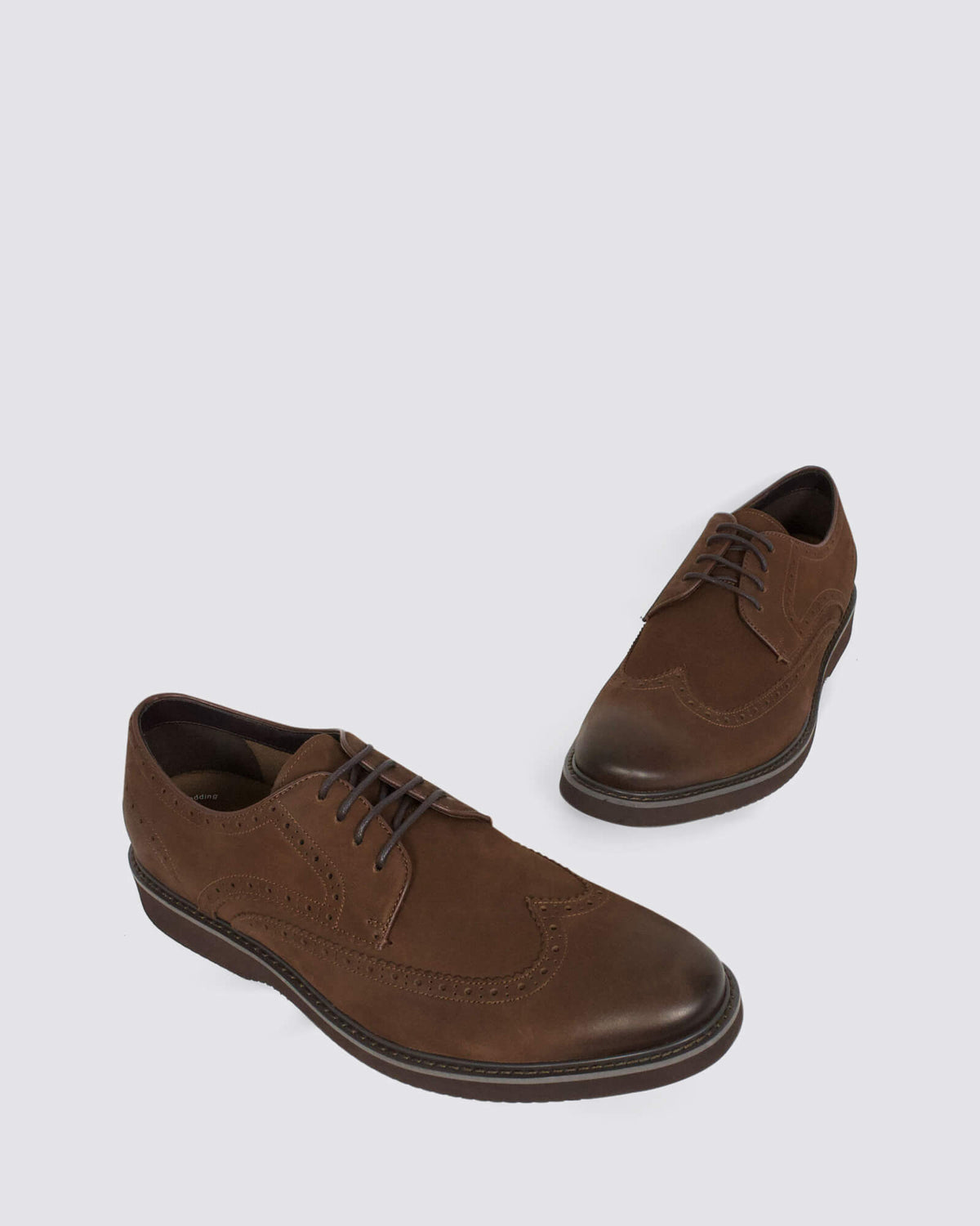 VAULT DRESS SHOES BROWN NUBUCK