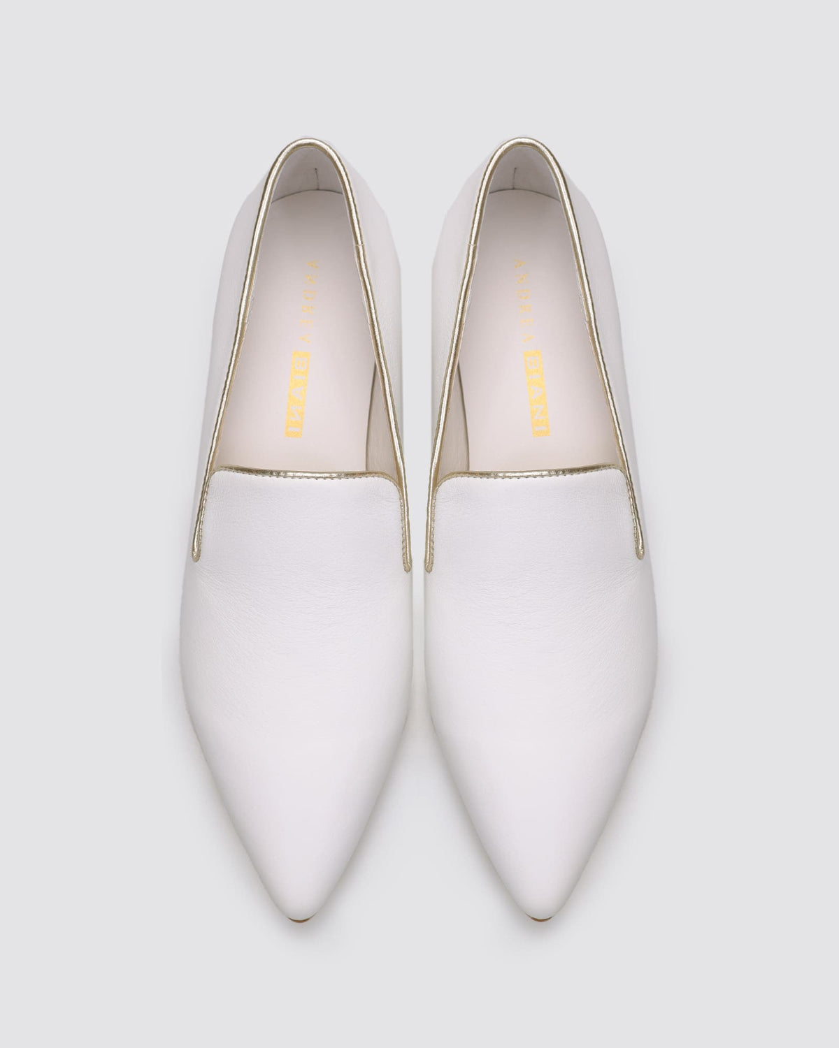 KAMI LOAFERS WHITE LEATHER