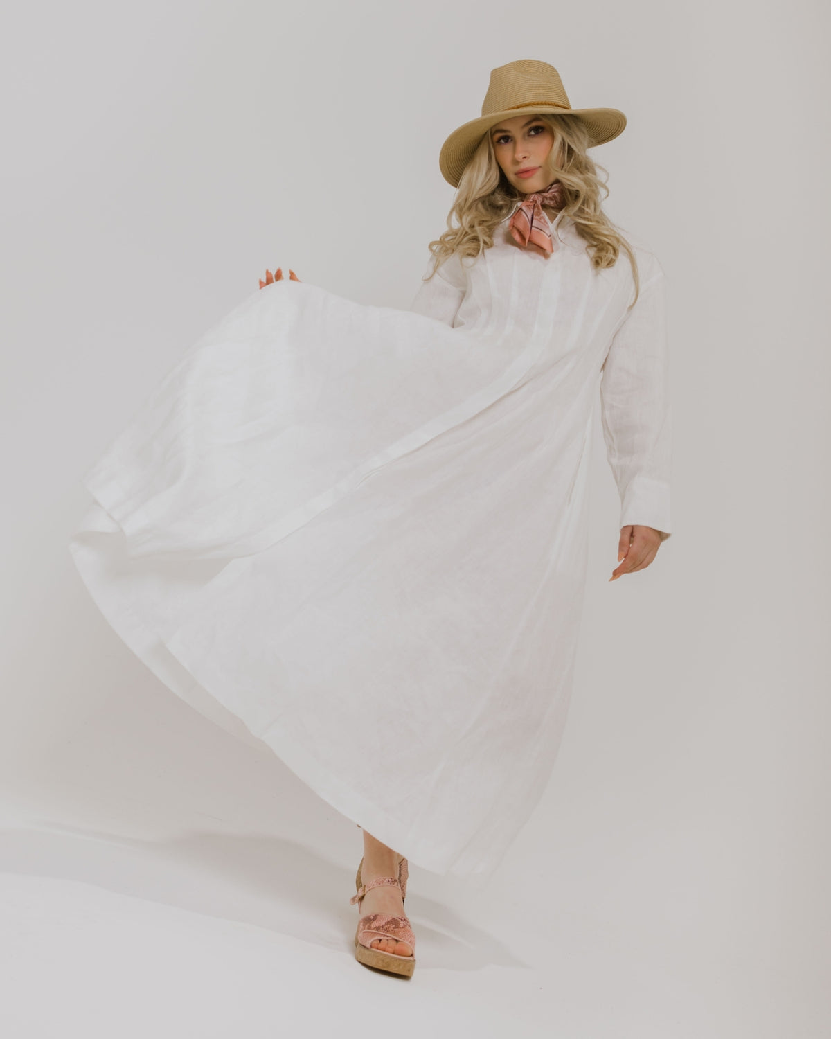 KATESTAR HEELS BLUSH SNAKE