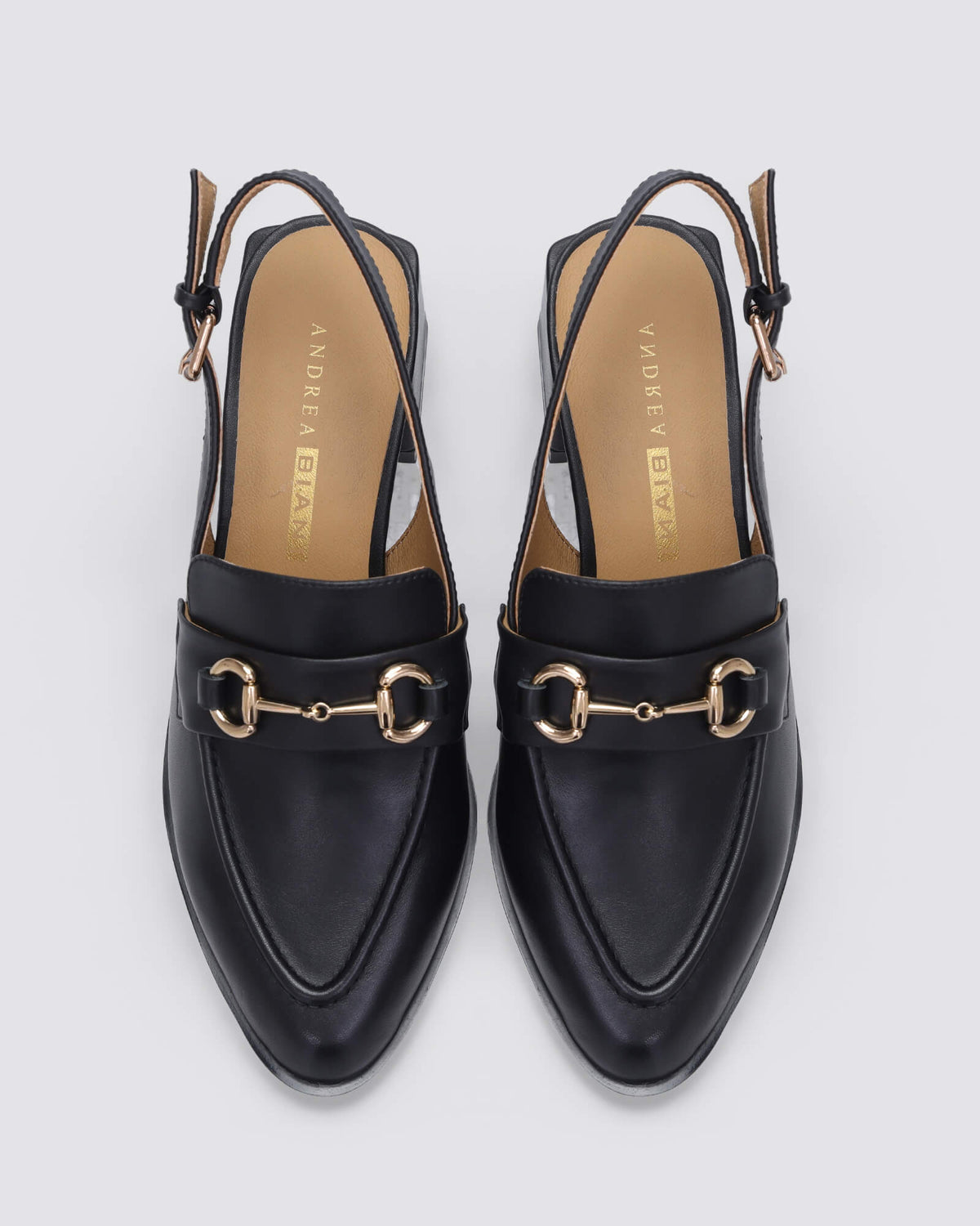 KATHRYN SLINGBACK HEELS BLACK