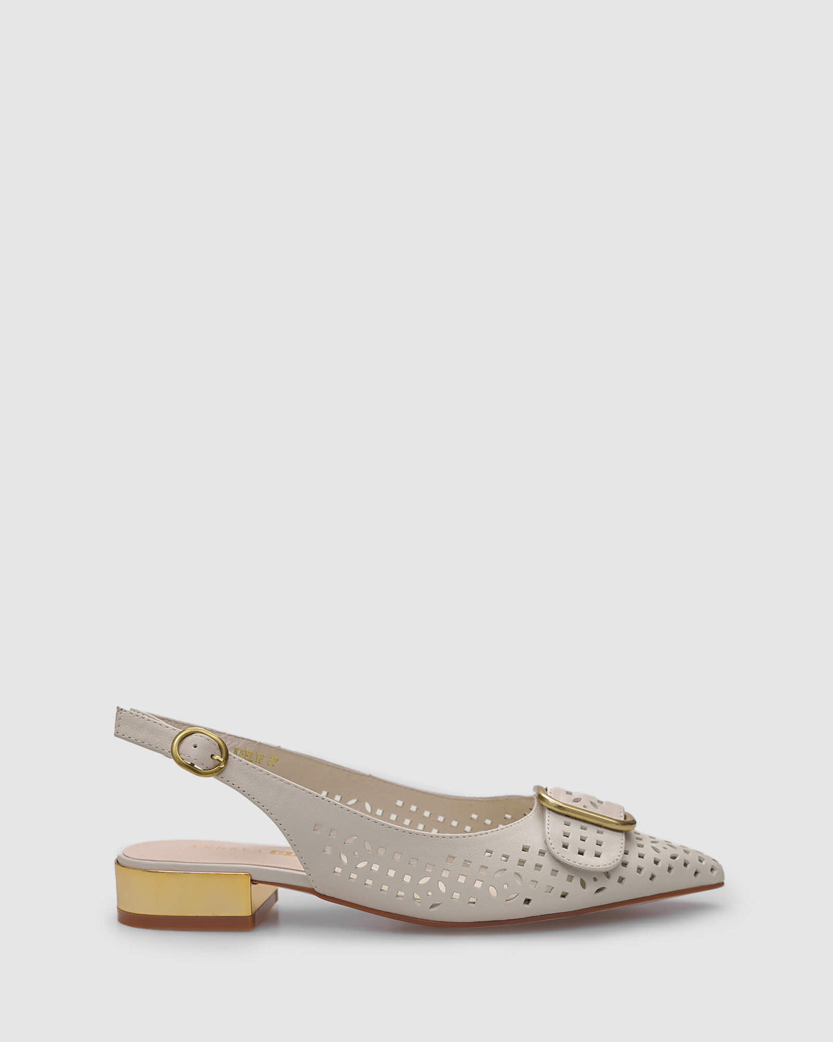 KEELIE SLINGBACK FLATS DOVE