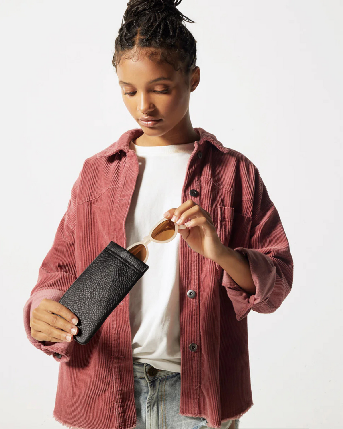 KEEPSAKE SUNGLASSES CASE BLACK