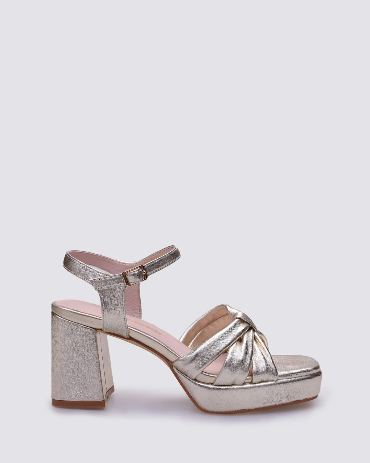 KENDALL HEELS PLATINO