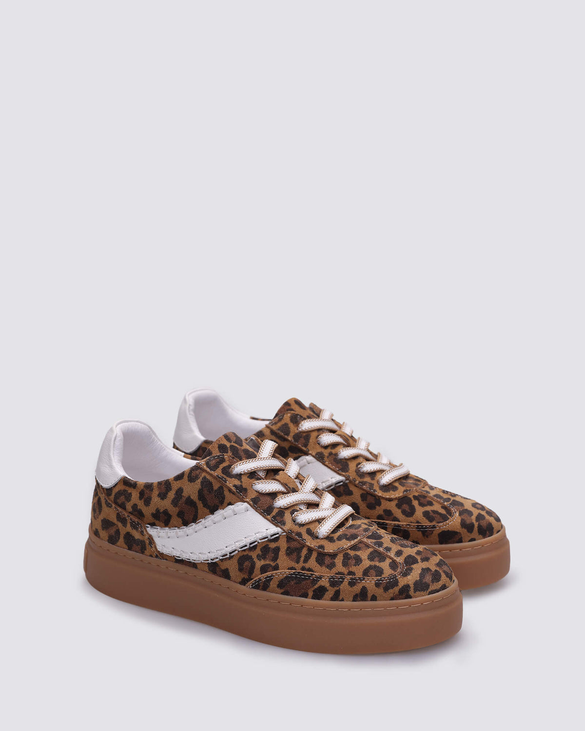 KENZIE SNEAKERS CHOCOLATE LEOPARD