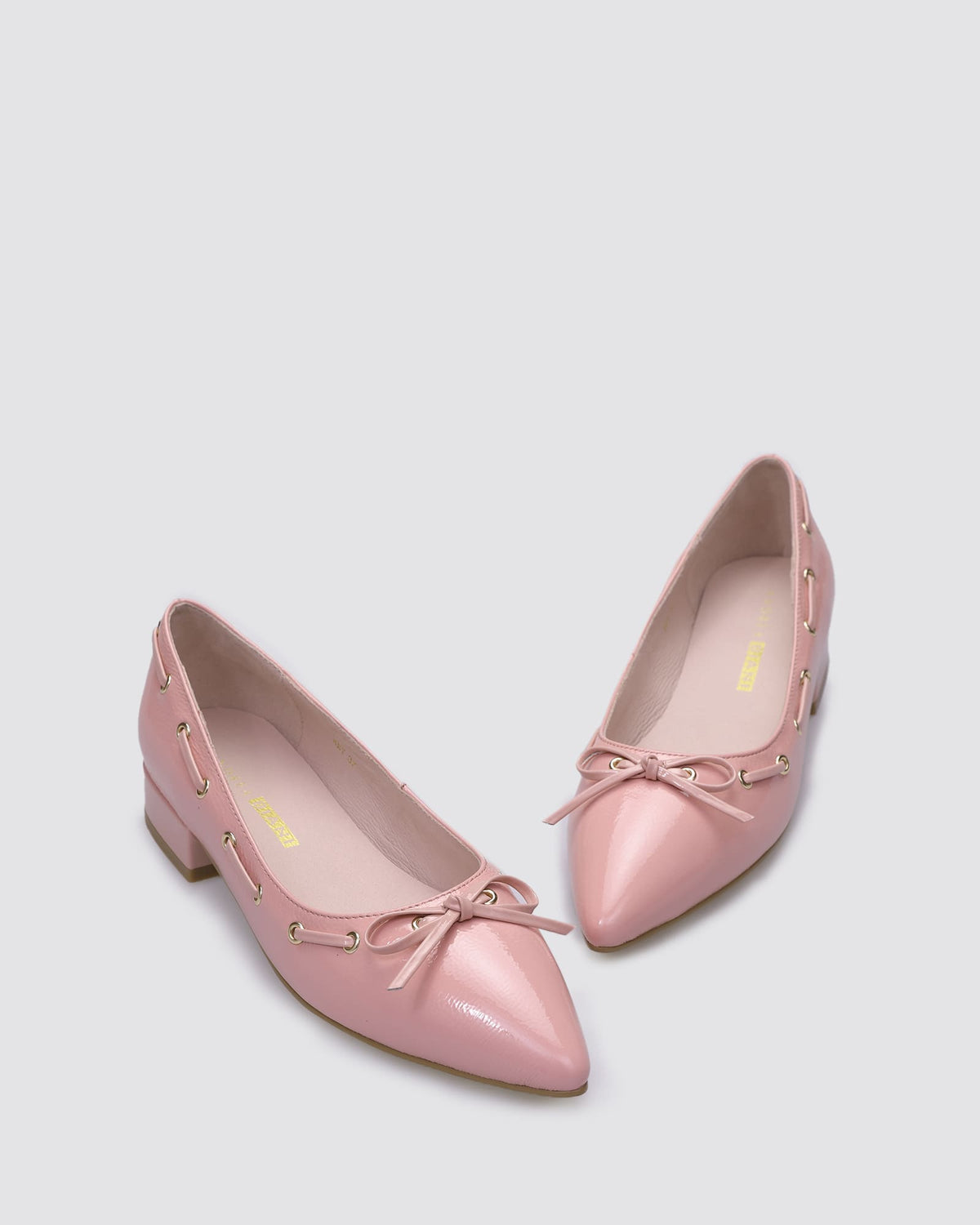 KEY FLATS PINK PATENT