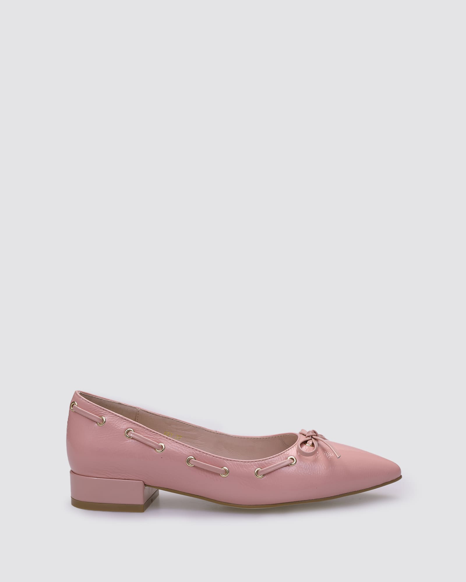 KEY FLATS PINK PATENT