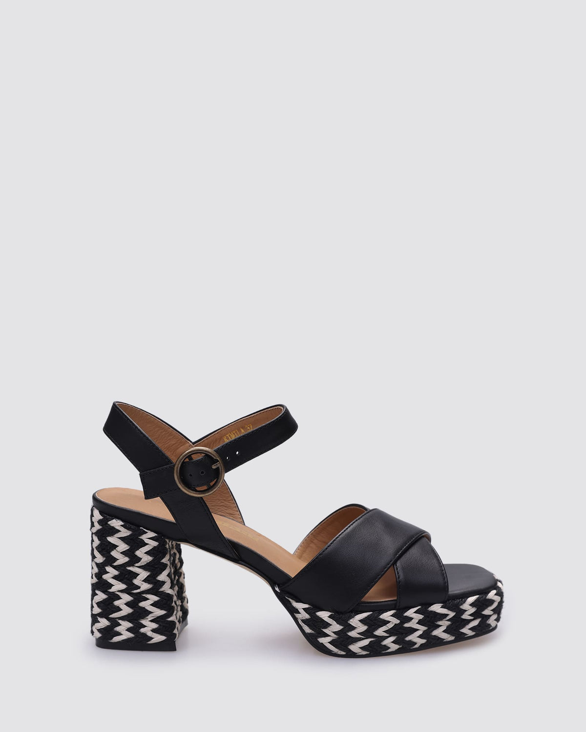 KIMILA HEELS BLACK LEATHER