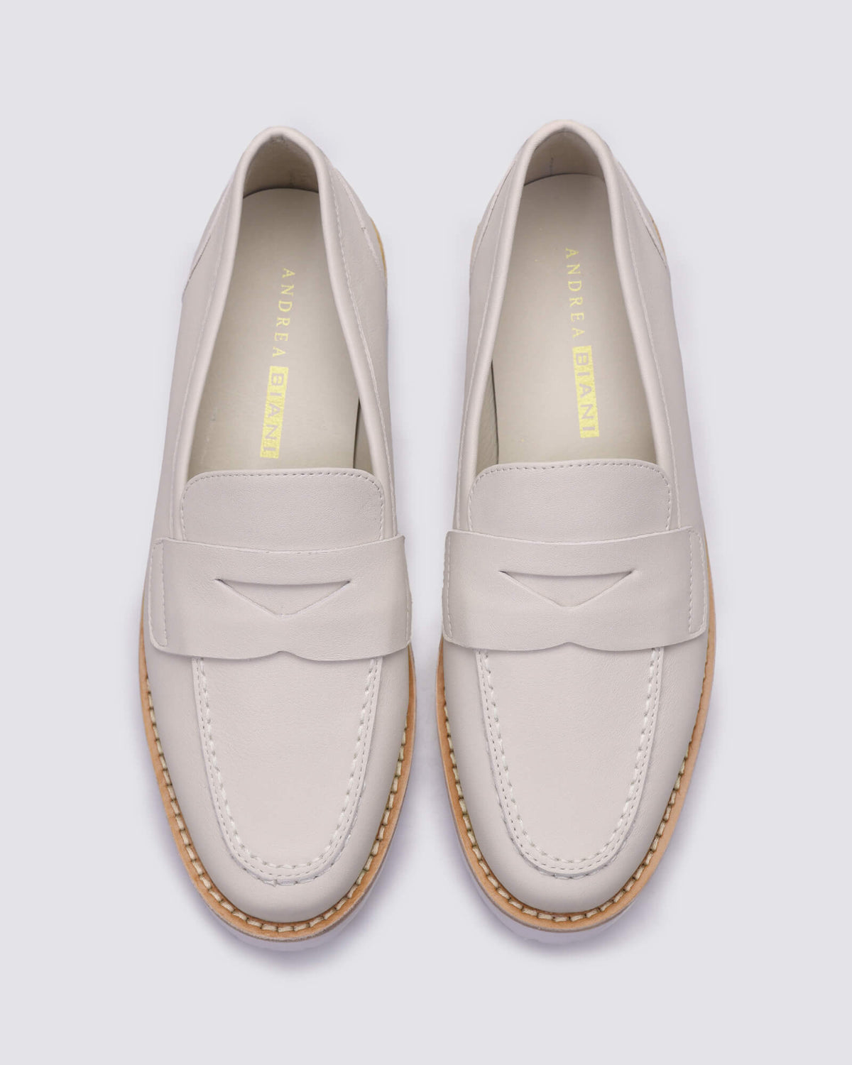 KINDA LOAFERS DOVE LEATHER