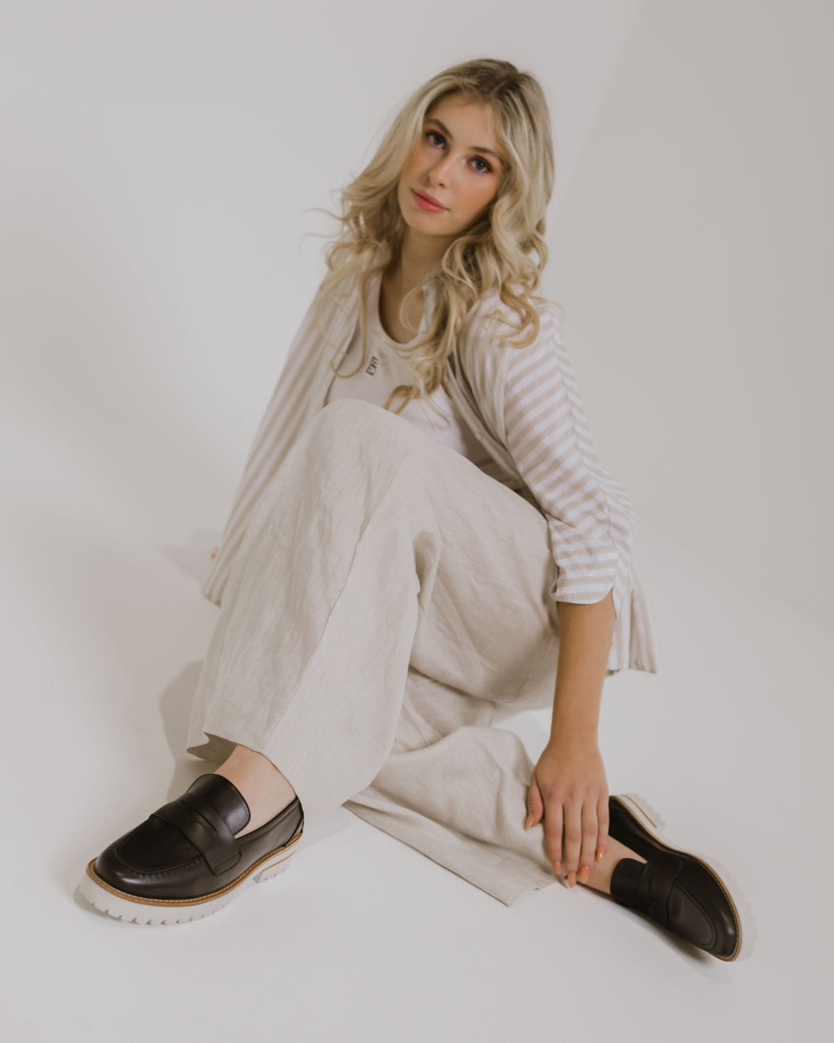 KINDA LOAFERS BLACK LEATHER