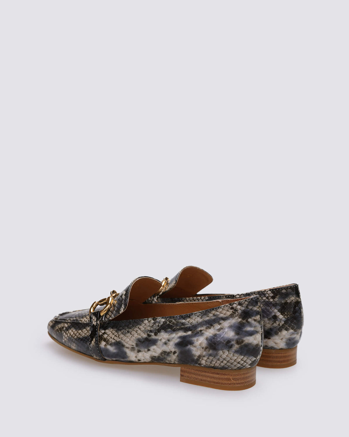 KINKAID LOAFERS BLUE PYTHON
