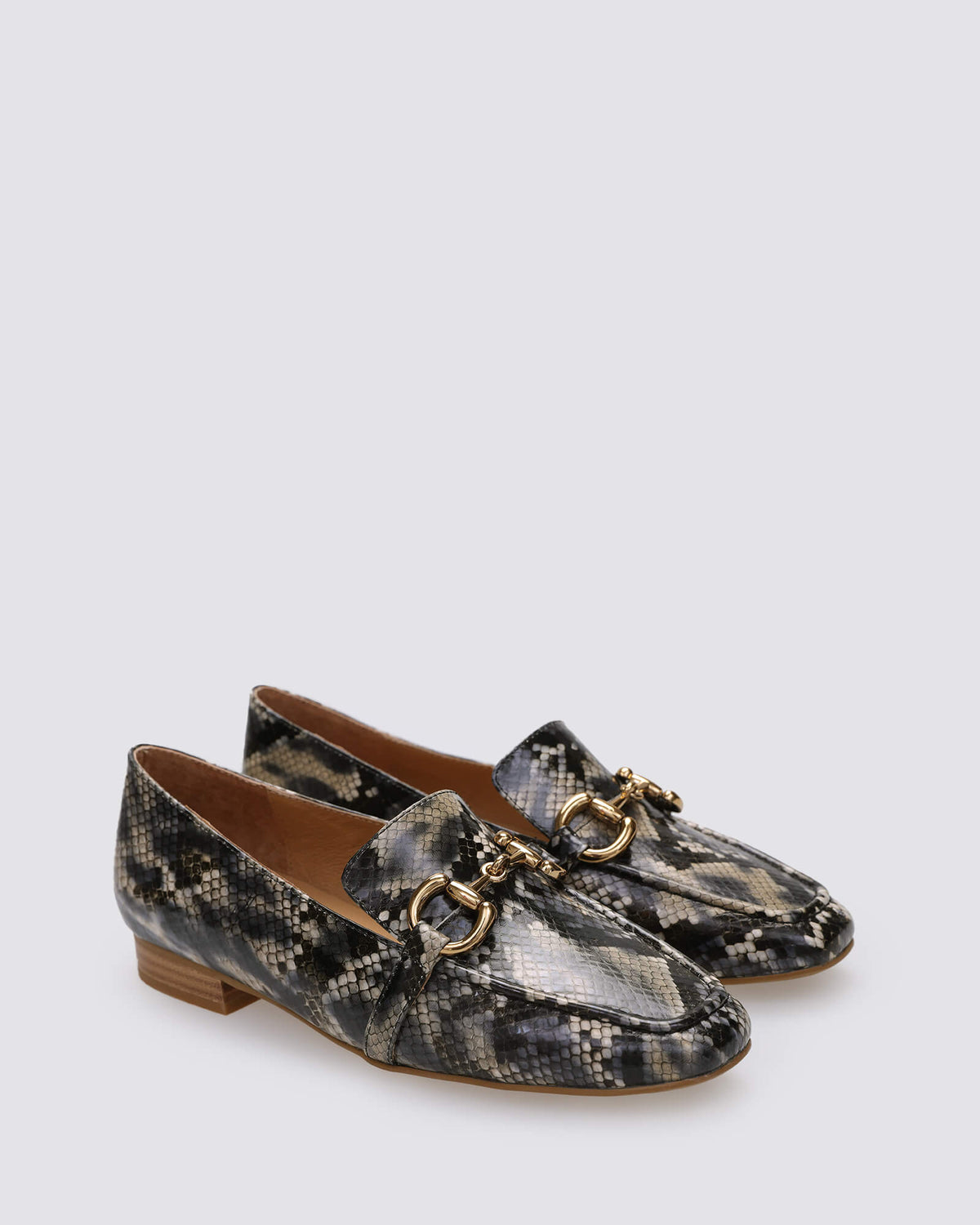 KINKAID LOAFERS BLUE PYTHON