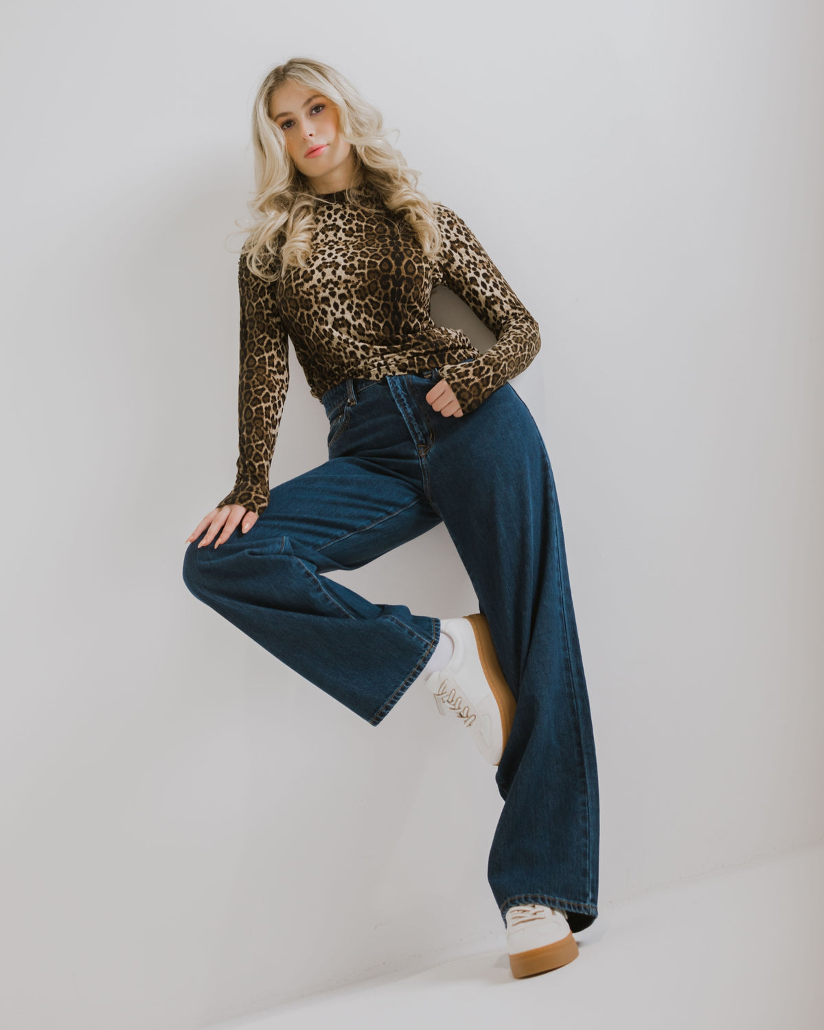 KINSLEY SNEAKERS WHITE/BONE