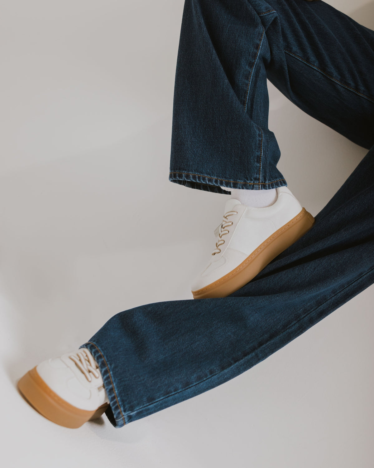 KINSLEY SNEAKERS WHITE/BONE