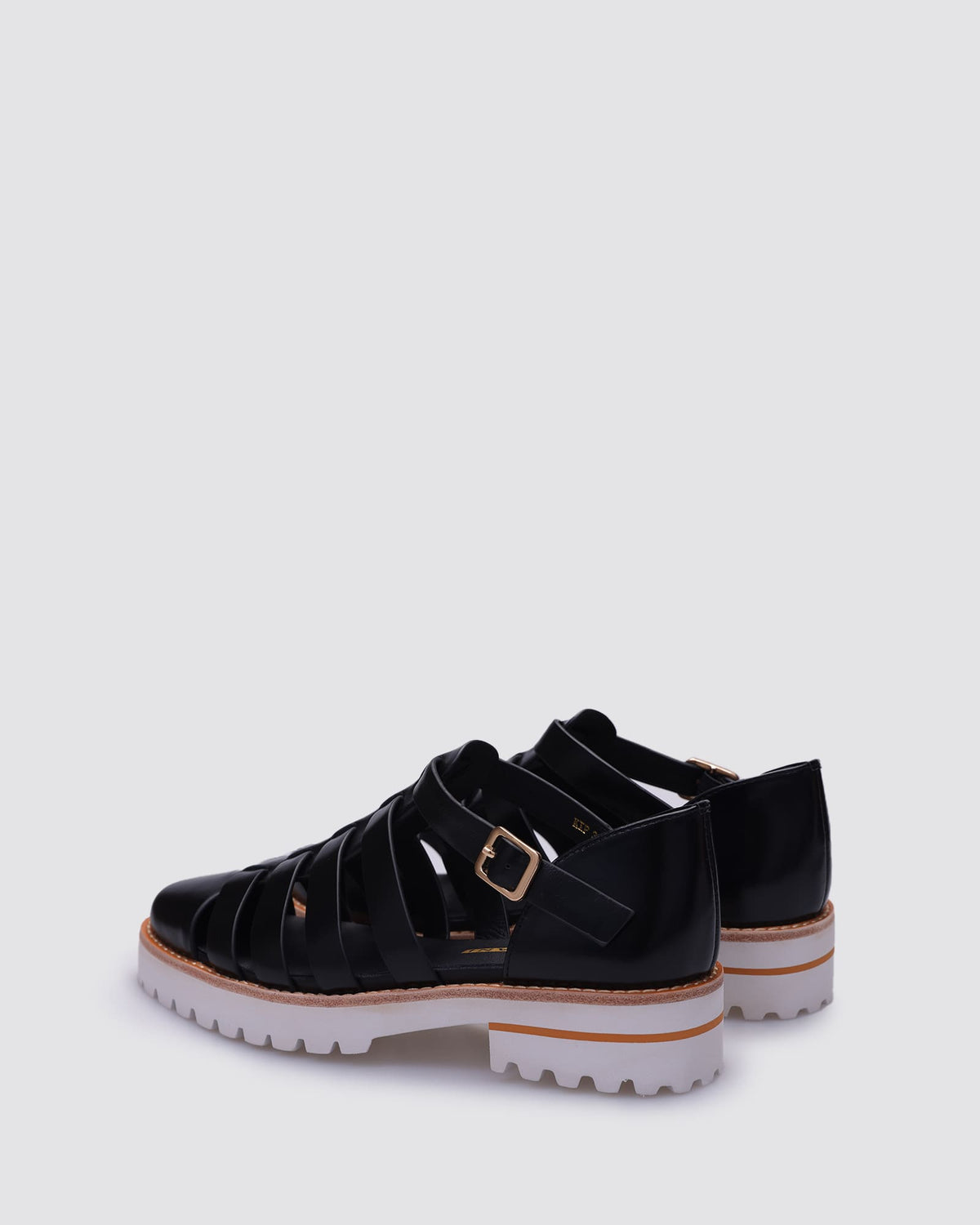 KIP SANDALS BLACK SHINE