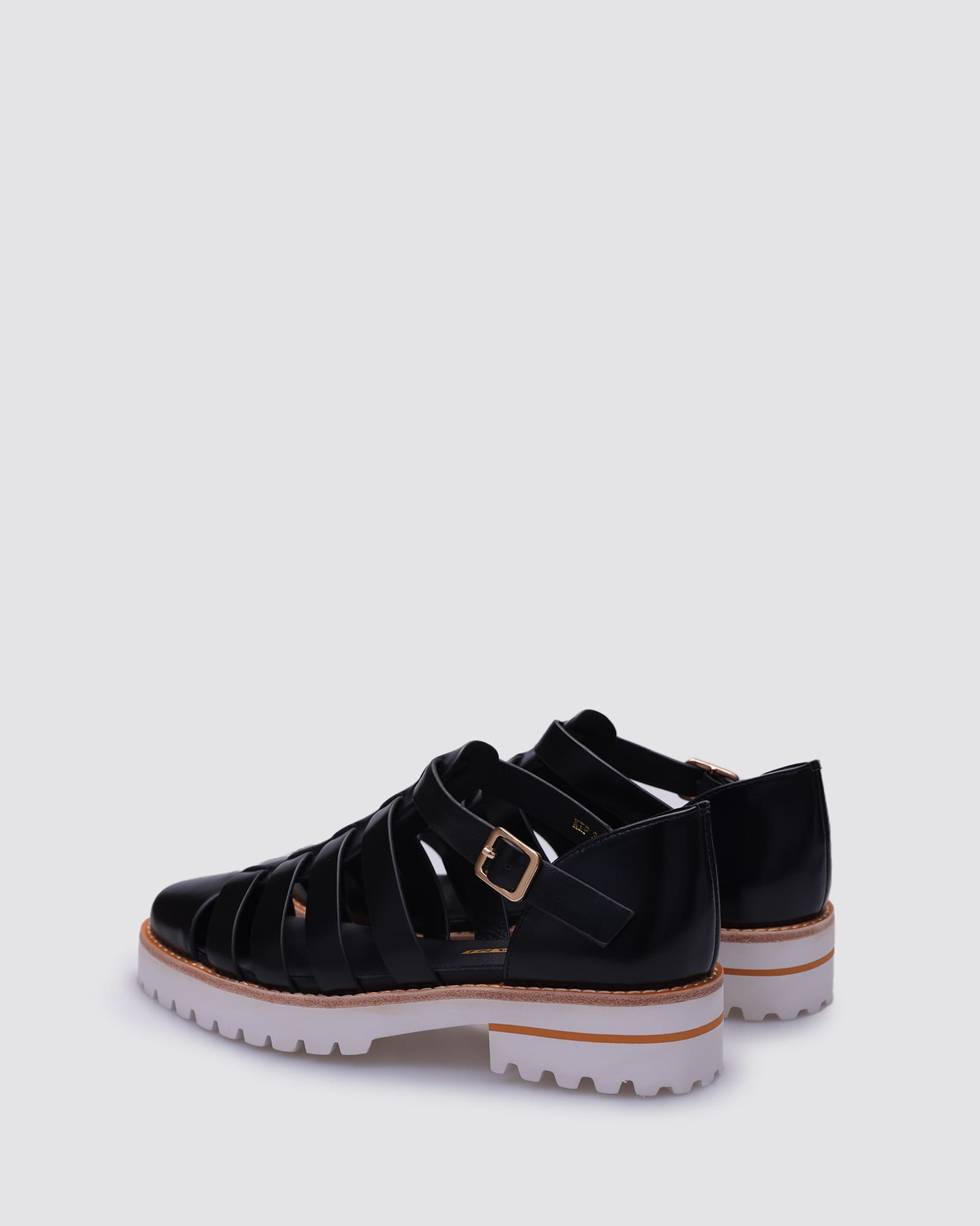 KIP SANDALS BLACK SHINE