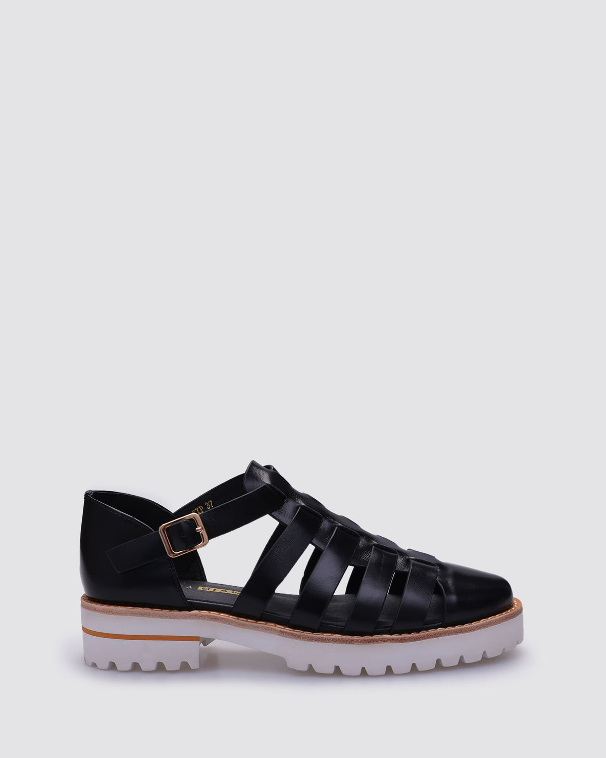 KIP SANDALS BLACK SHINE