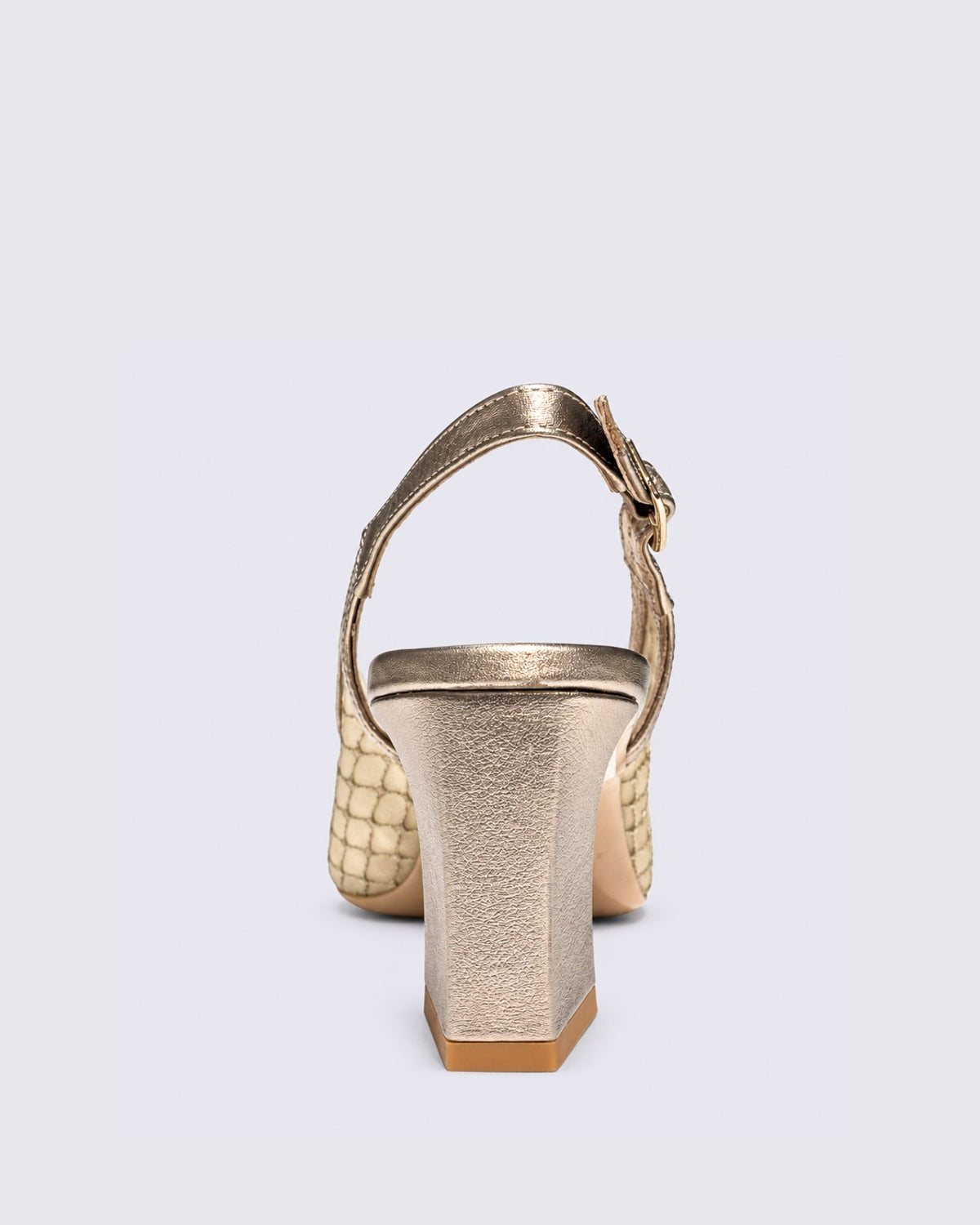 KIPPS SLINGBACK HEELS CHAMPAGNE