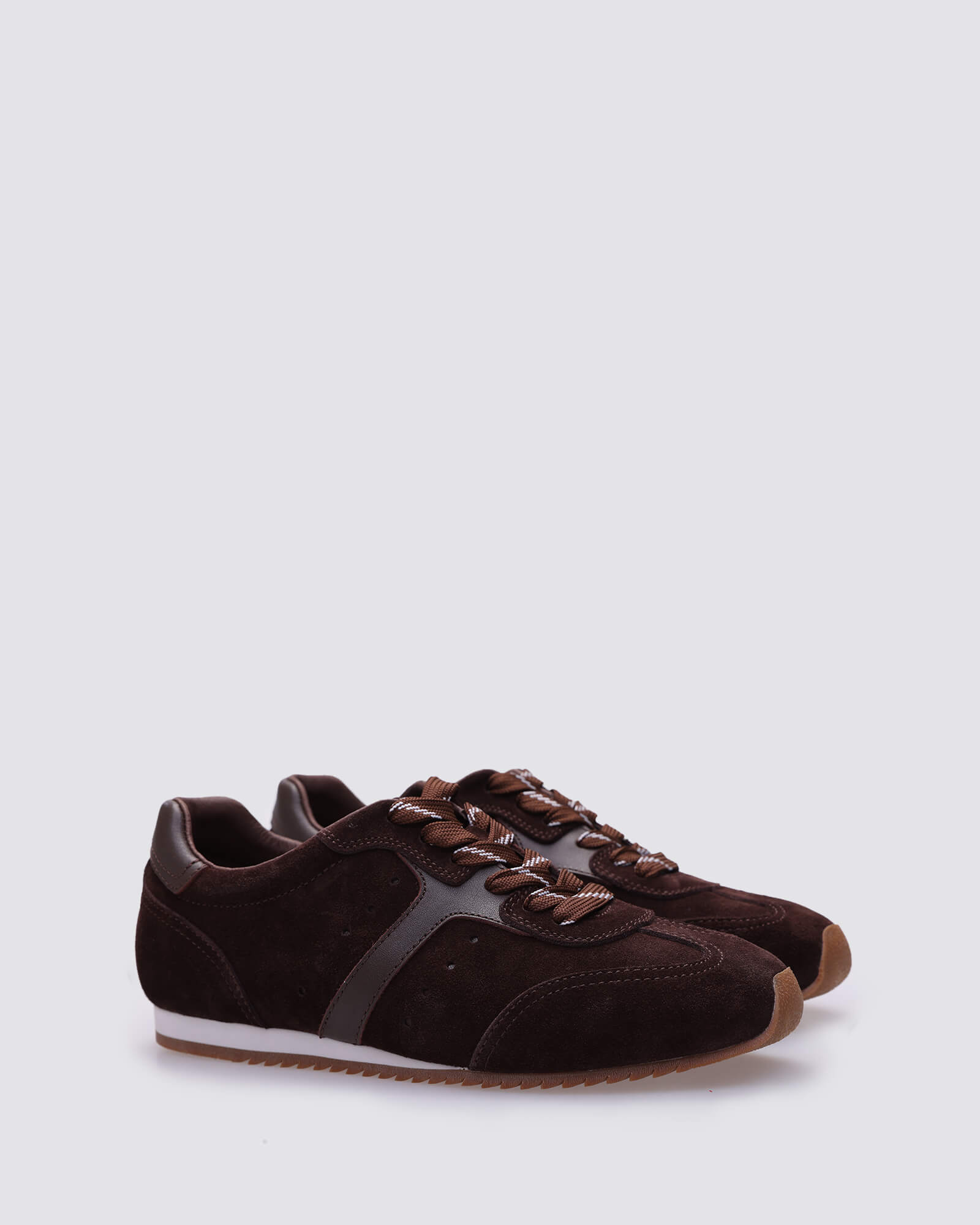 KITTY SNEAKERS CHOCOLATE SUEDE