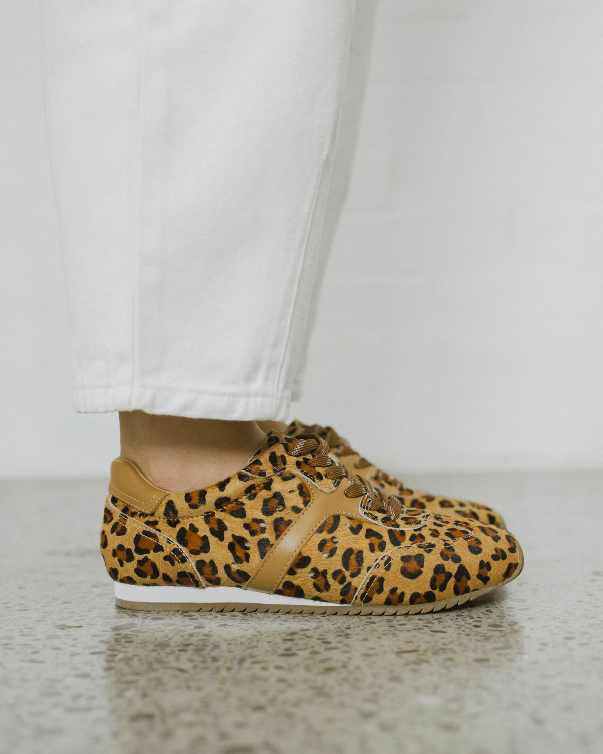 KITTY SNEAKERS LEOPARD SUEDE