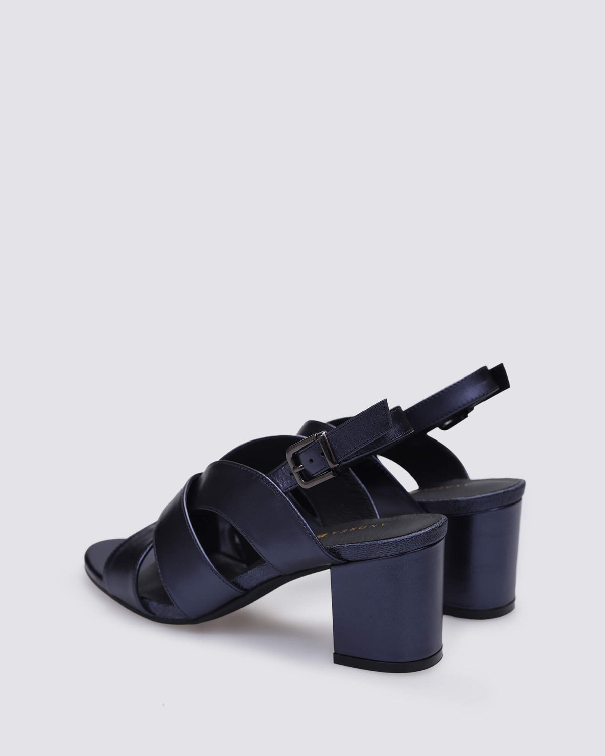 KODA HEELS NAVY METALLIC