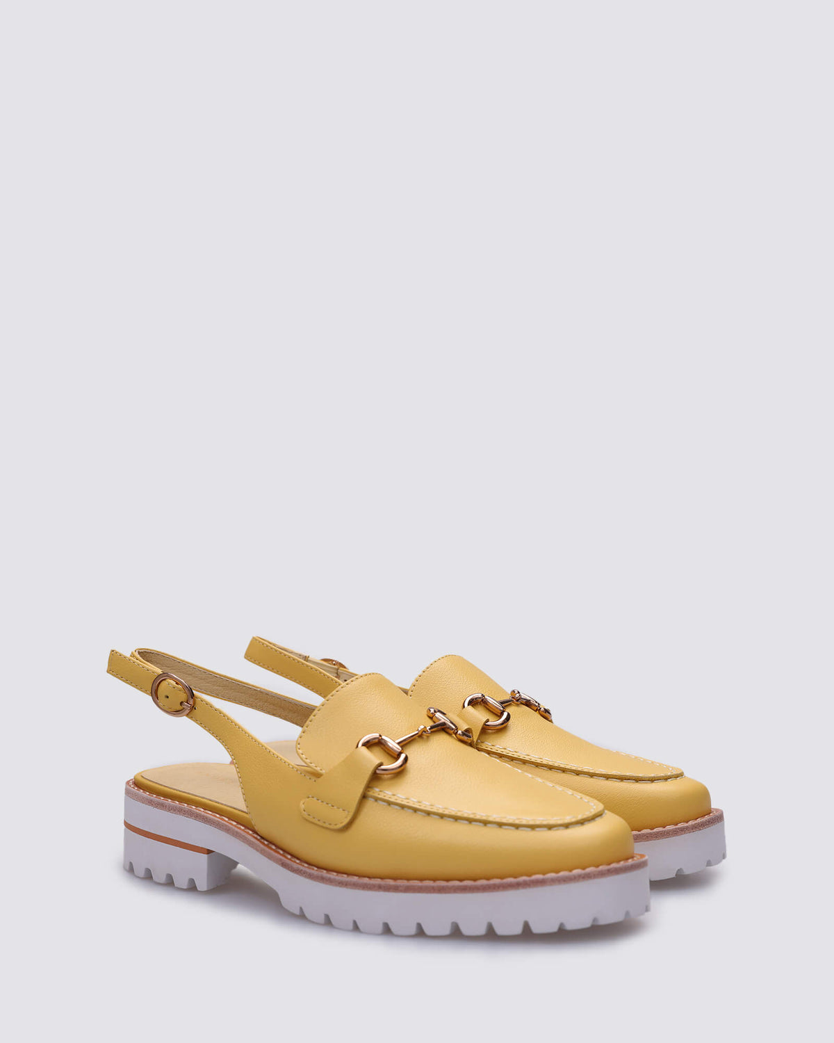 KOLA SLINGBACK FLATS YELLOW