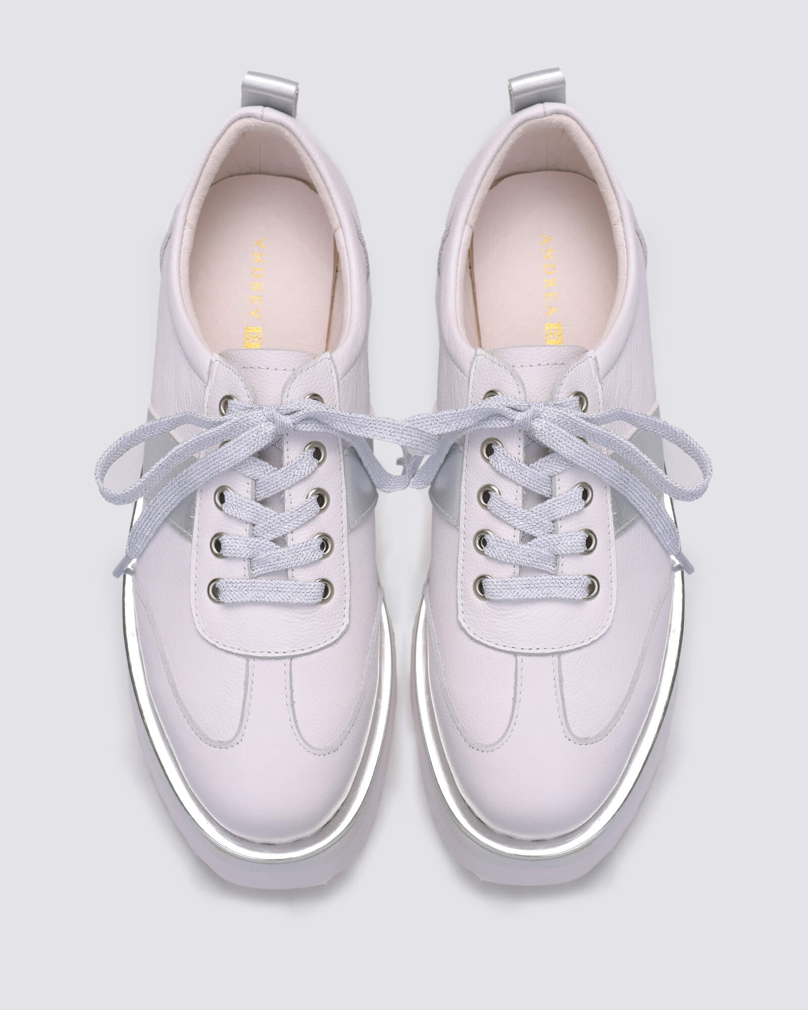 KORI SNEAKERS WHITE/SILVER