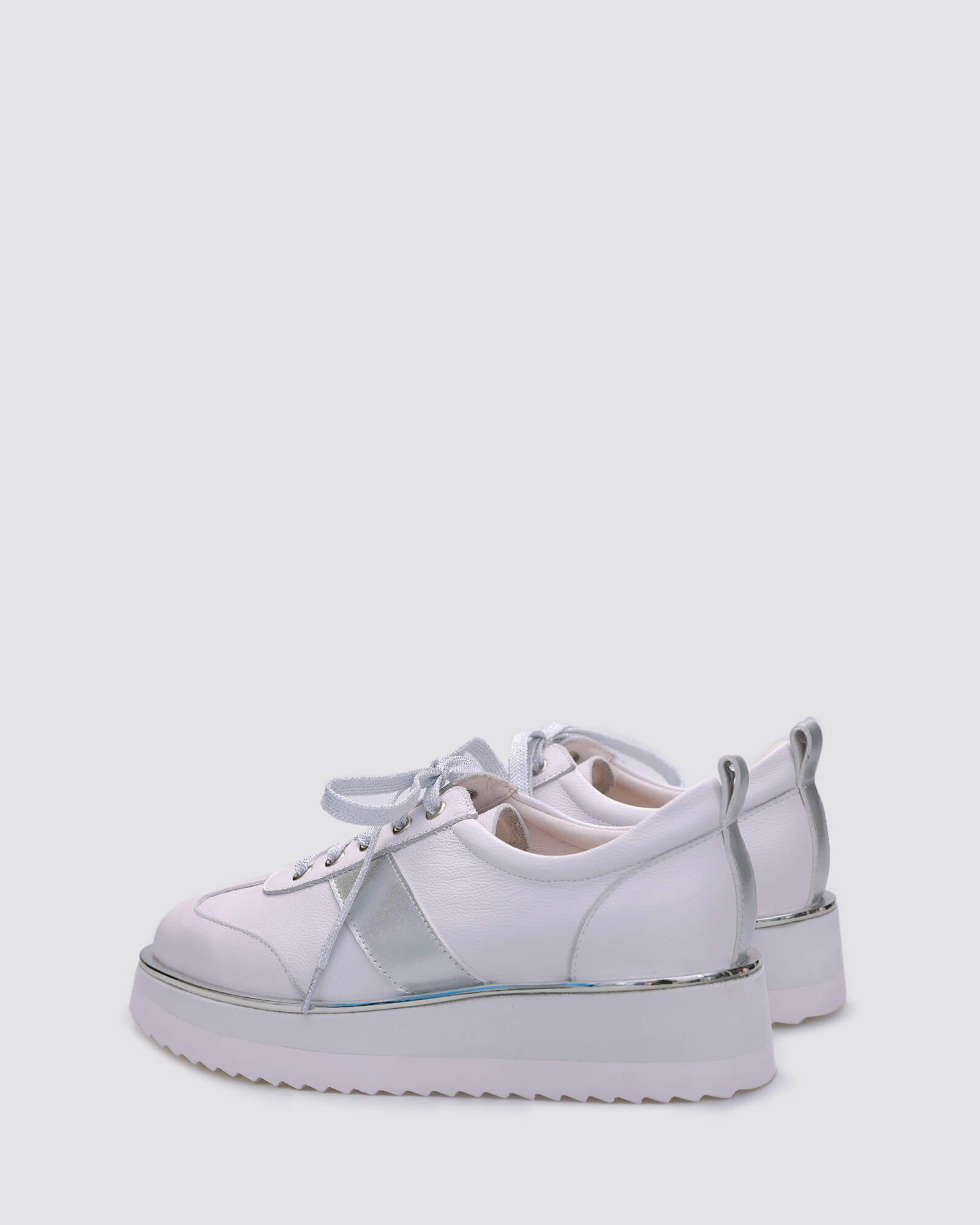 KORI SNEAKERS WHITE/SILVER