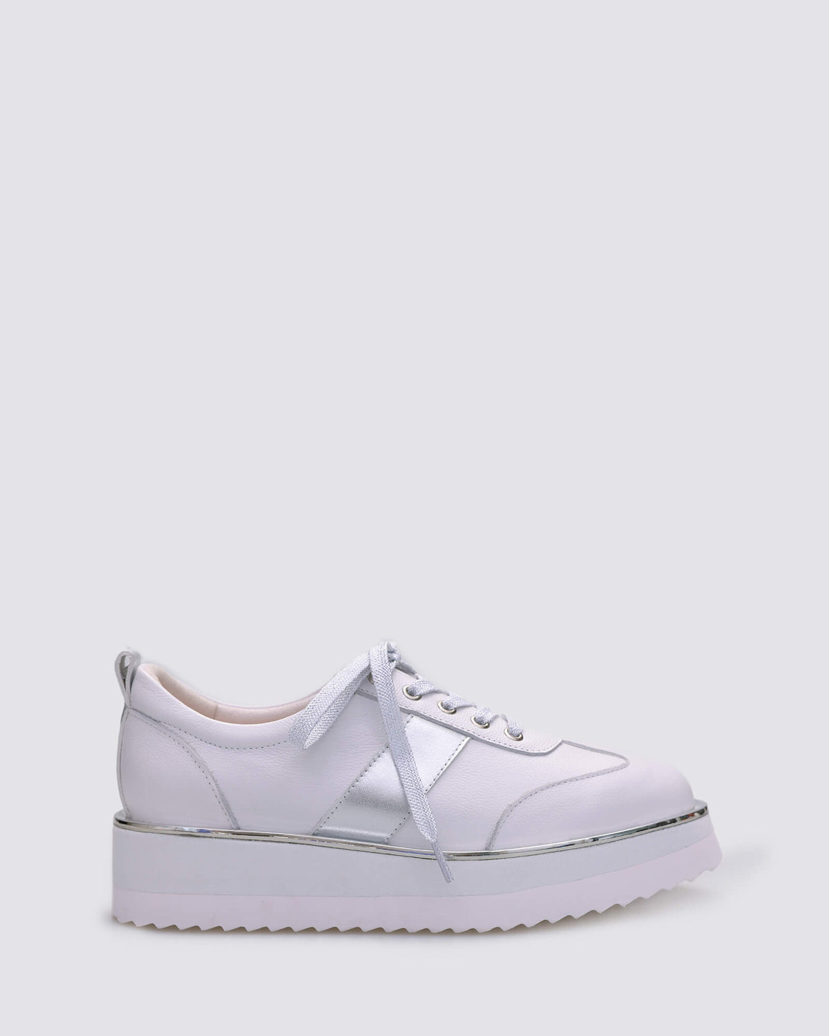 KORI SNEAKERS WHITE/SILVER