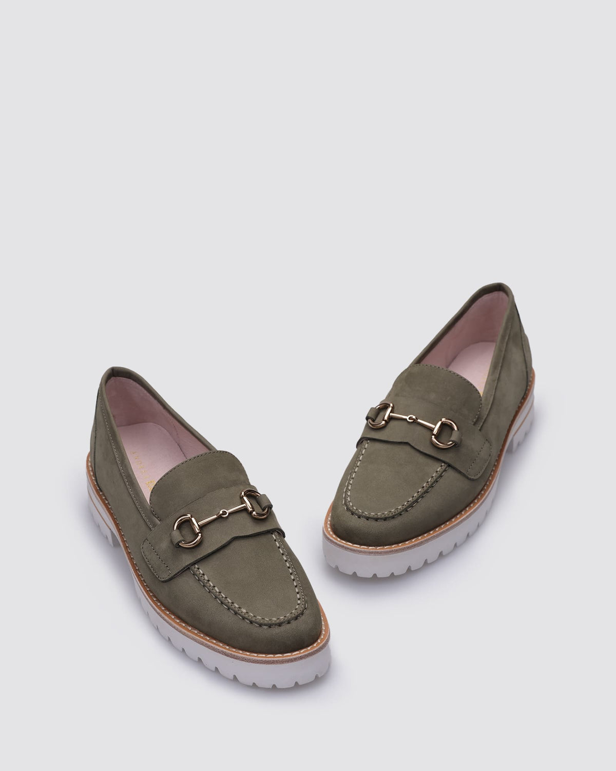 KRYSTAL LOAFERS SAGE NUBUCK