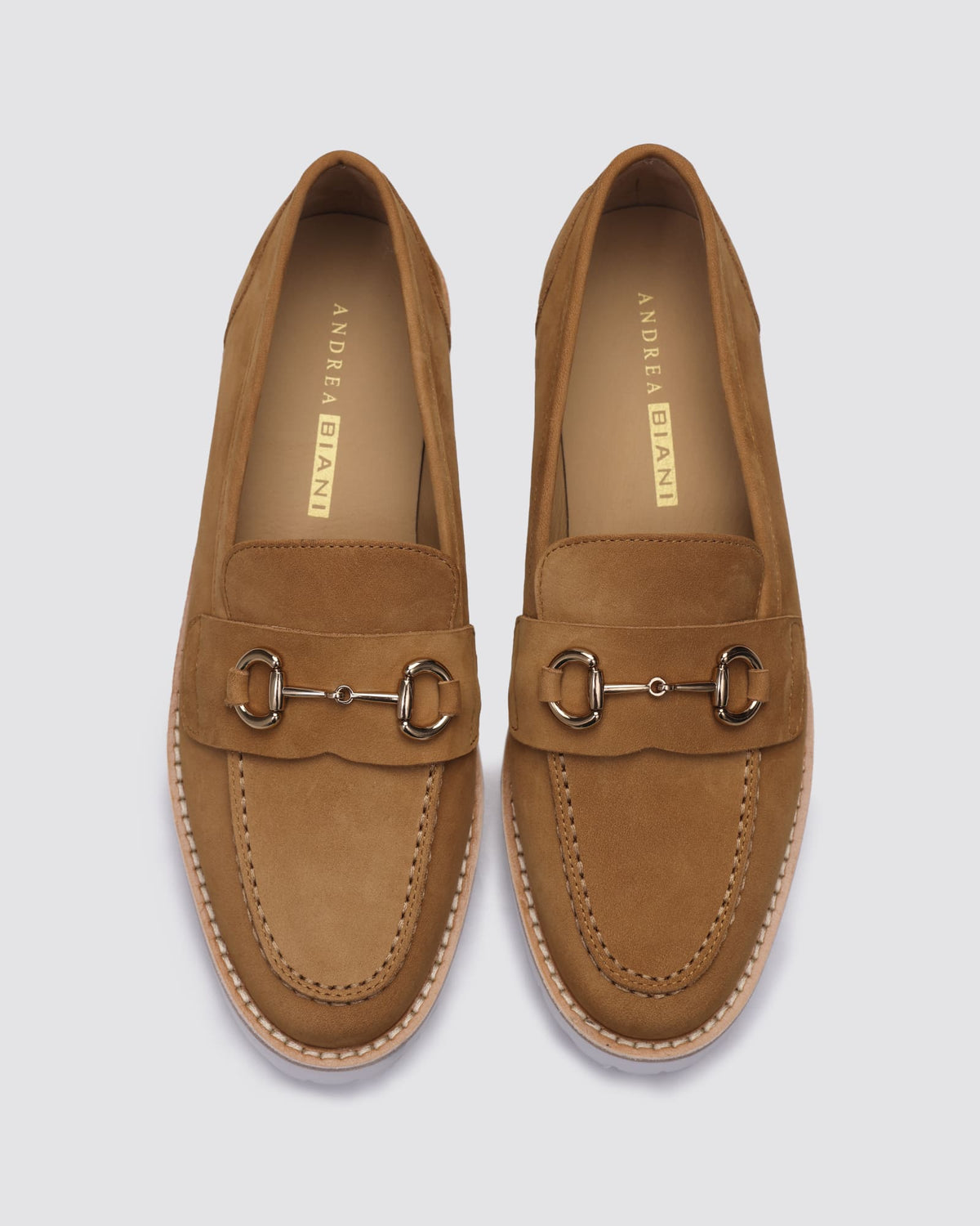 KRYSTAL LOAFERS TAN NUBUCK