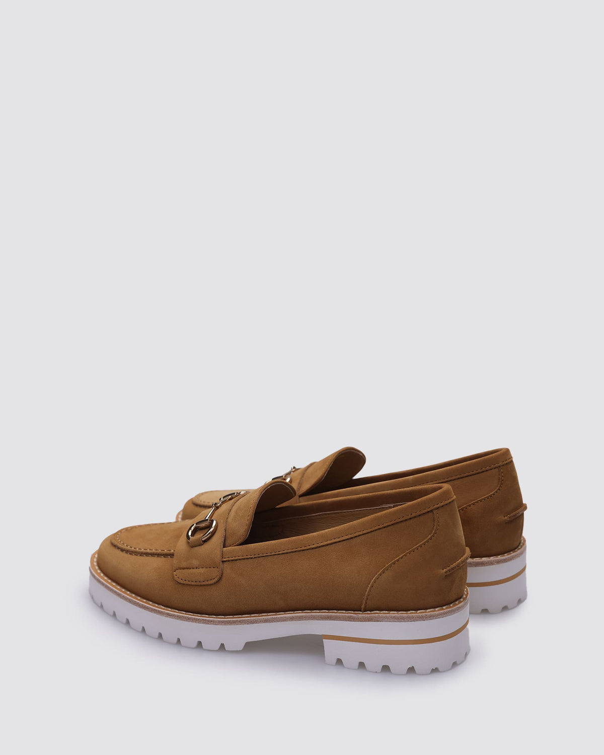 KRYSTAL LOAFERS TAN NUBUCK