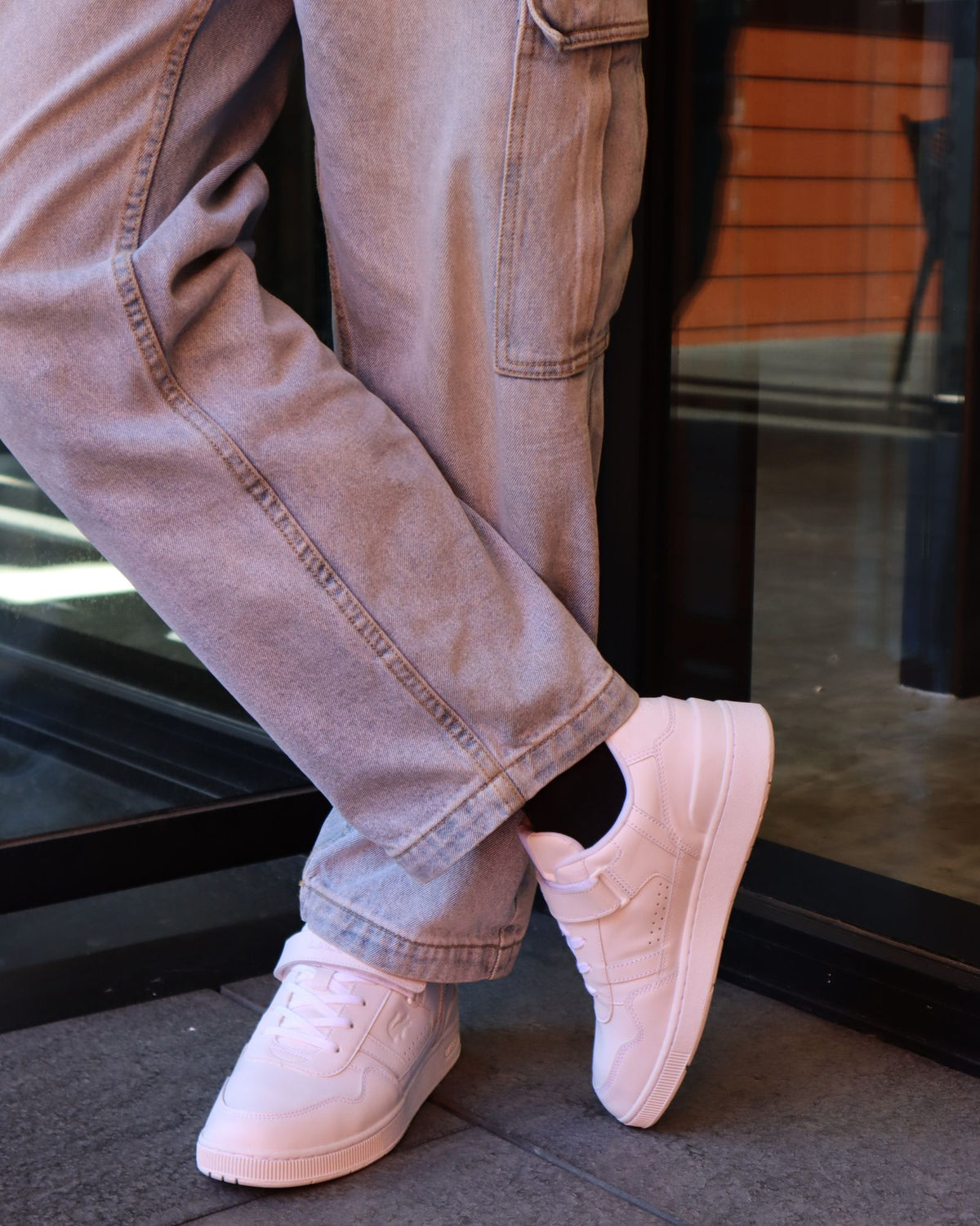 T-CLIP SNEAKERS VLC 223 1 WHITE LEATHER