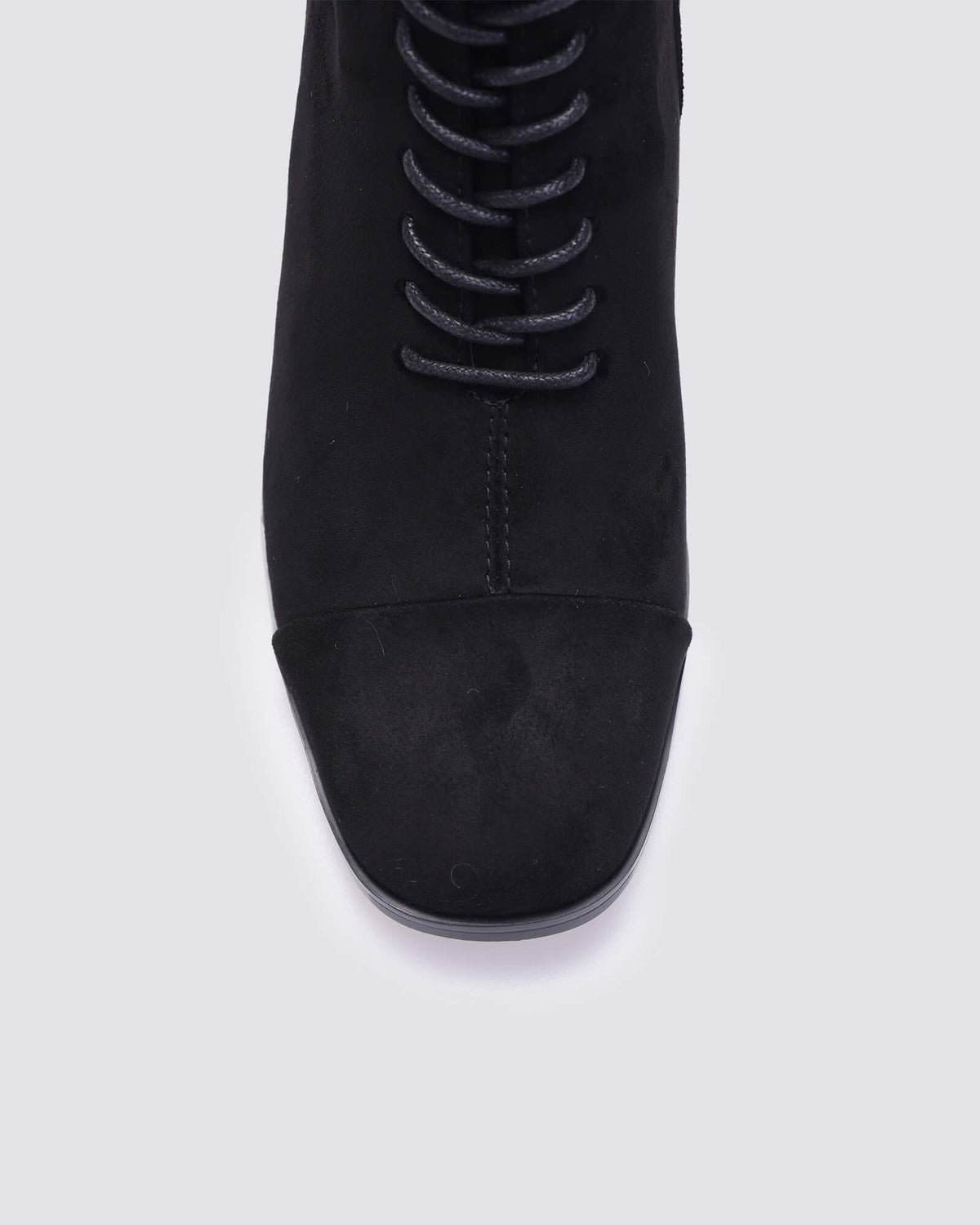 LAVERNE ANKLE BOOTS BLACK MICROFIBRE