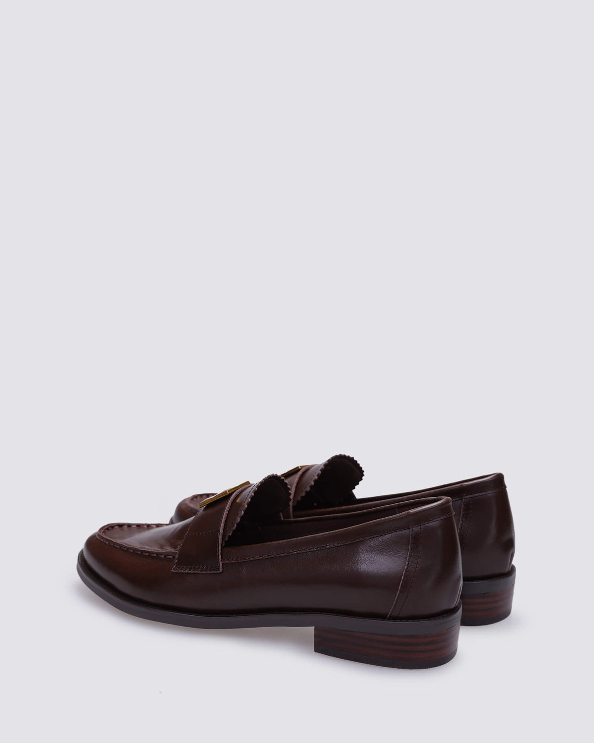 LETTY LOAFERS CHOCOLATE LEATHER