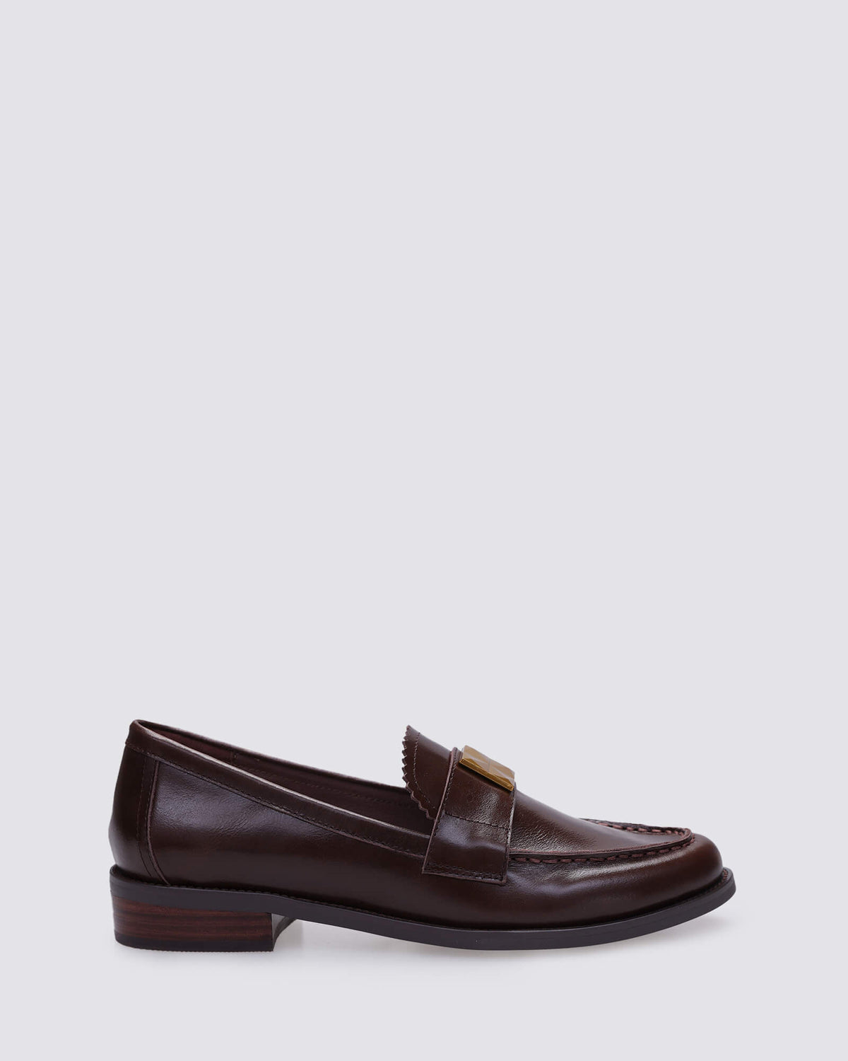 LETTY LOAFERS CHOCOLATE LEATHER
