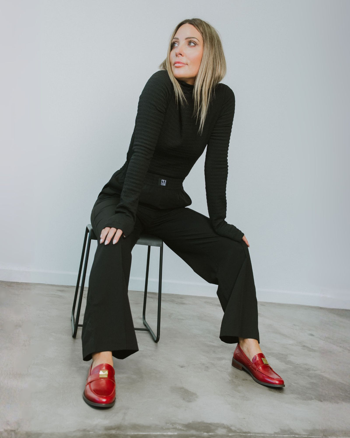 LETTY LOAFERS RED LEATHER