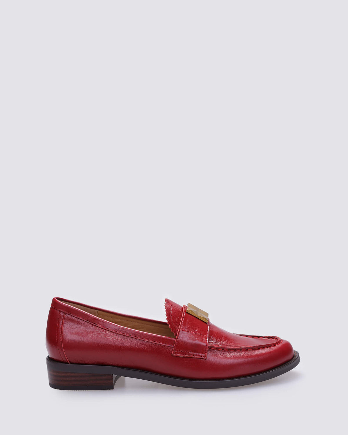 LETTY LOAFERS RED LEATHER