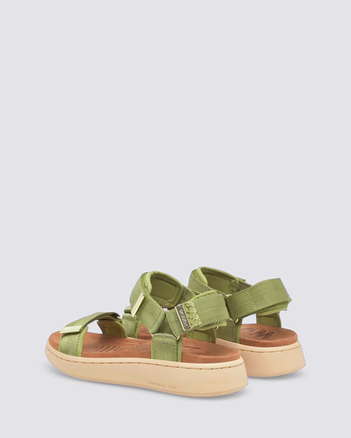 LINE SANDALS BAMBUS GREEN