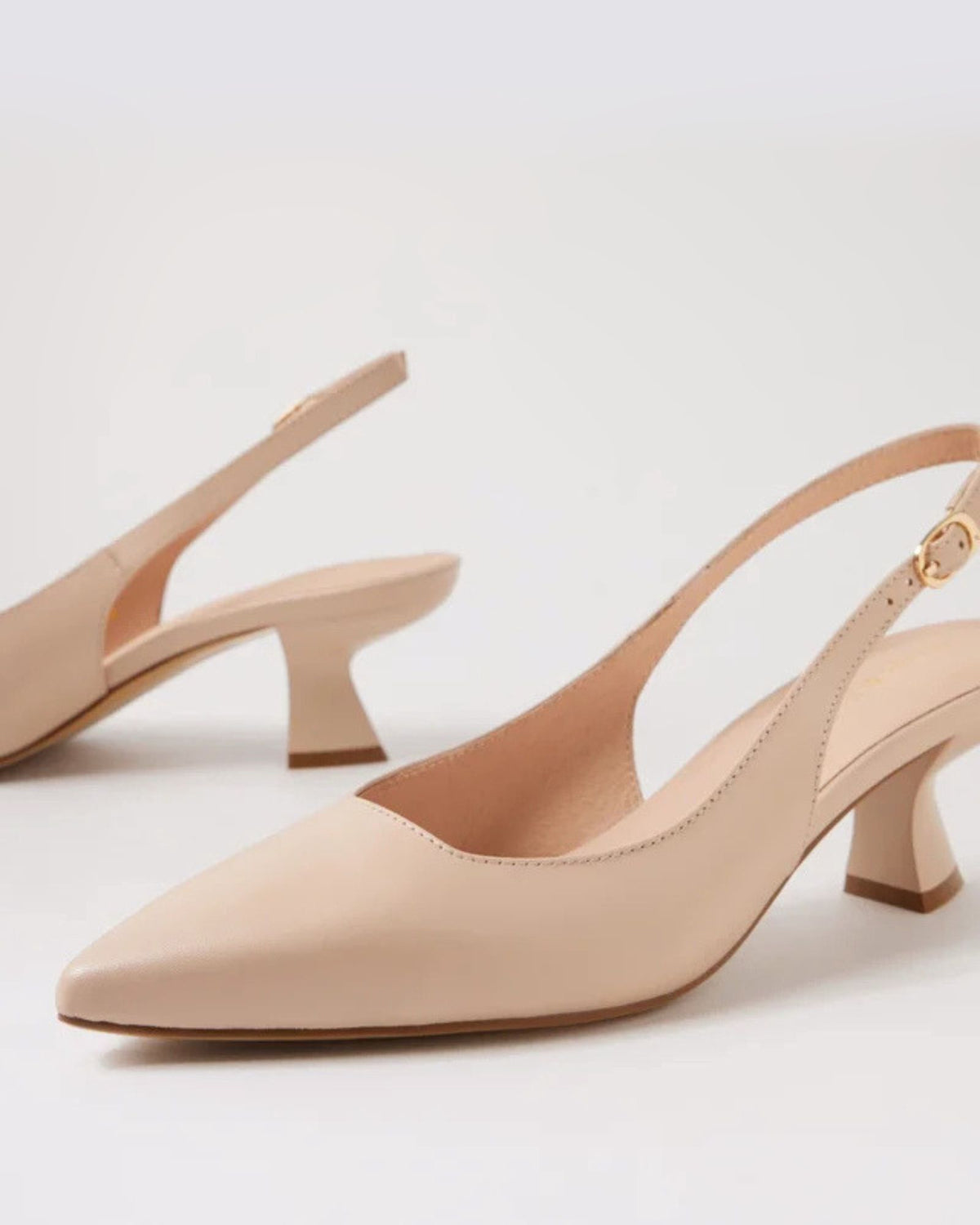 LINLY SLINGBACK HEELS NUDE